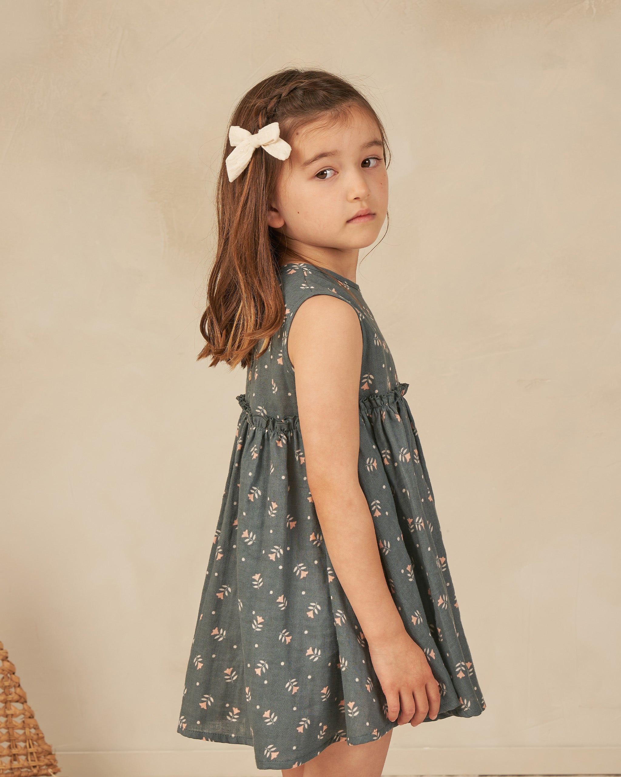 Harper Dress || Morning Glory - Rylee + Cru | Kids Clothes | Trendy Baby Clothes | Modern Infant Outfits |