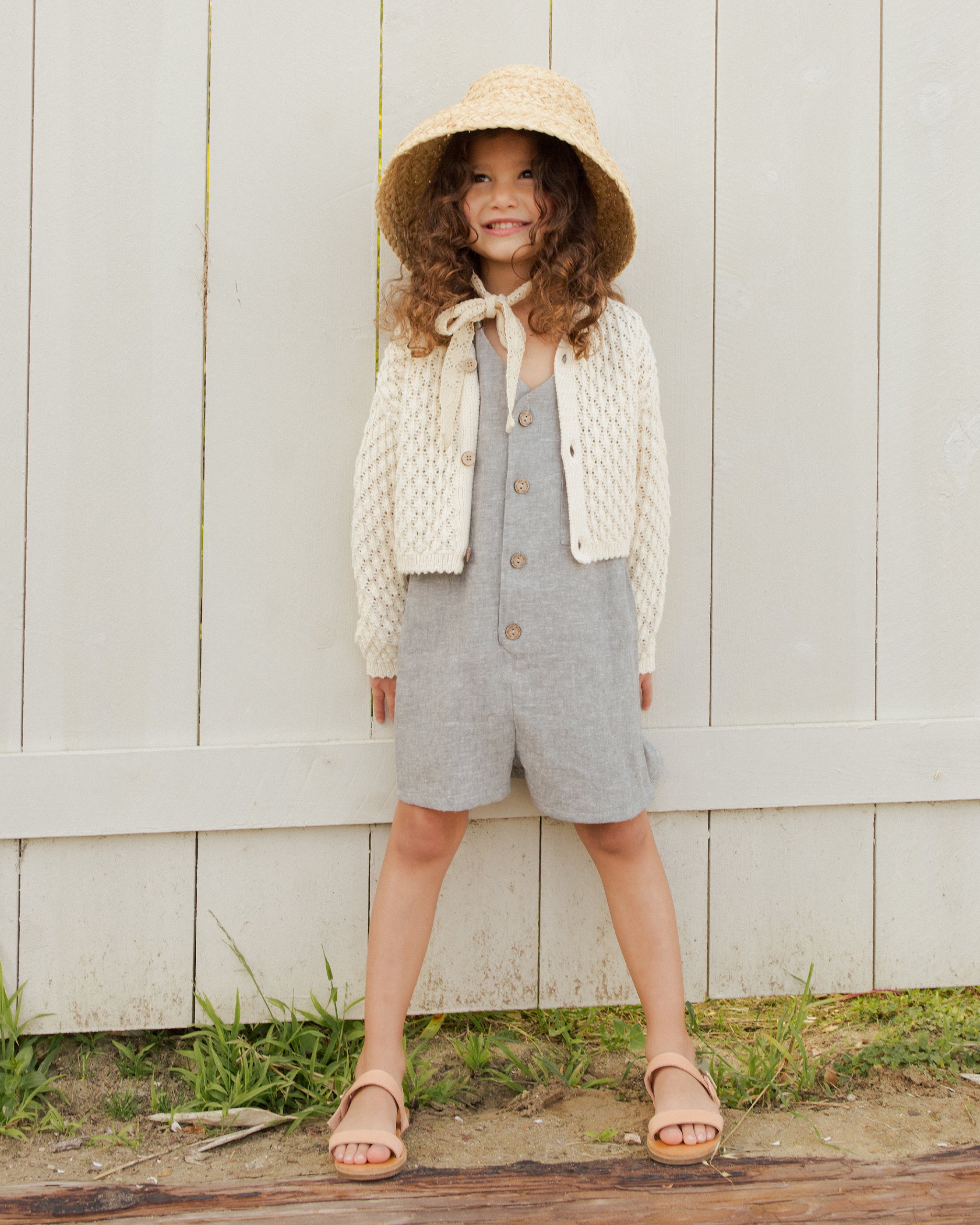 Ella Cardigan || Natural - Rylee + Cru | Kids Clothes | Trendy Baby Clothes | Modern Infant Outfits |