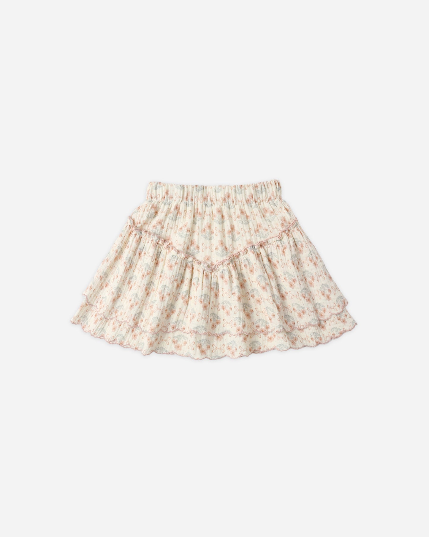 Tiered Mini Skirt Blossom