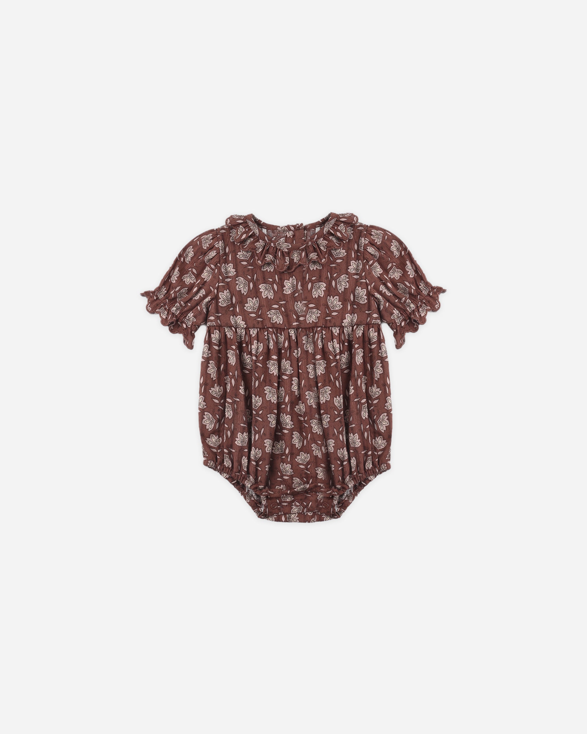 Liv Romper Mulberry Iris - Rylee + Cru | Kids Clothes | Trendy Baby Clothes | Modern Infant Outfits |