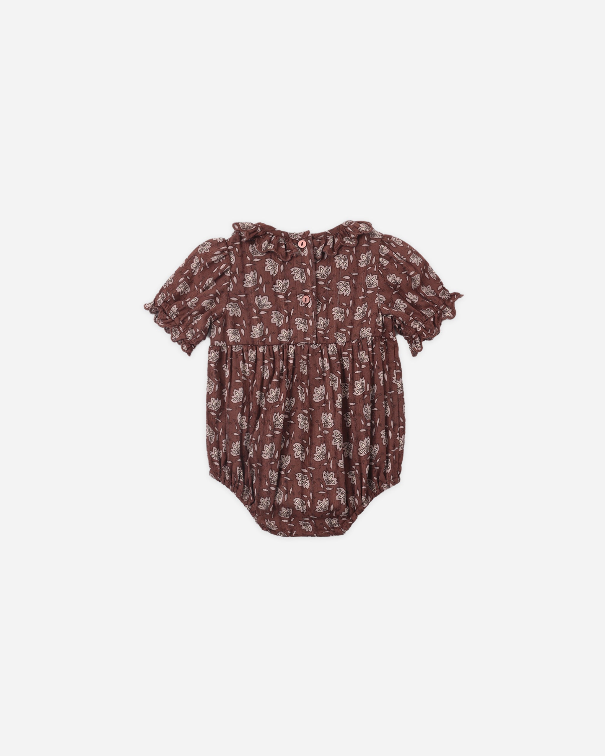 Liv Romper Mulberry Iris - Rylee + Cru | Kids Clothes | Trendy Baby Clothes | Modern Infant Outfits |