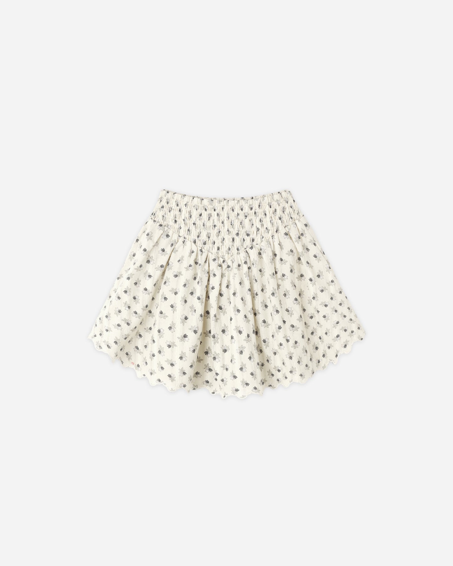 Smocked V Mini Skirt Vintage Fleur - Rylee + Cru | Kids Clothes | Trendy Baby Clothes | Modern Infant Outfits |