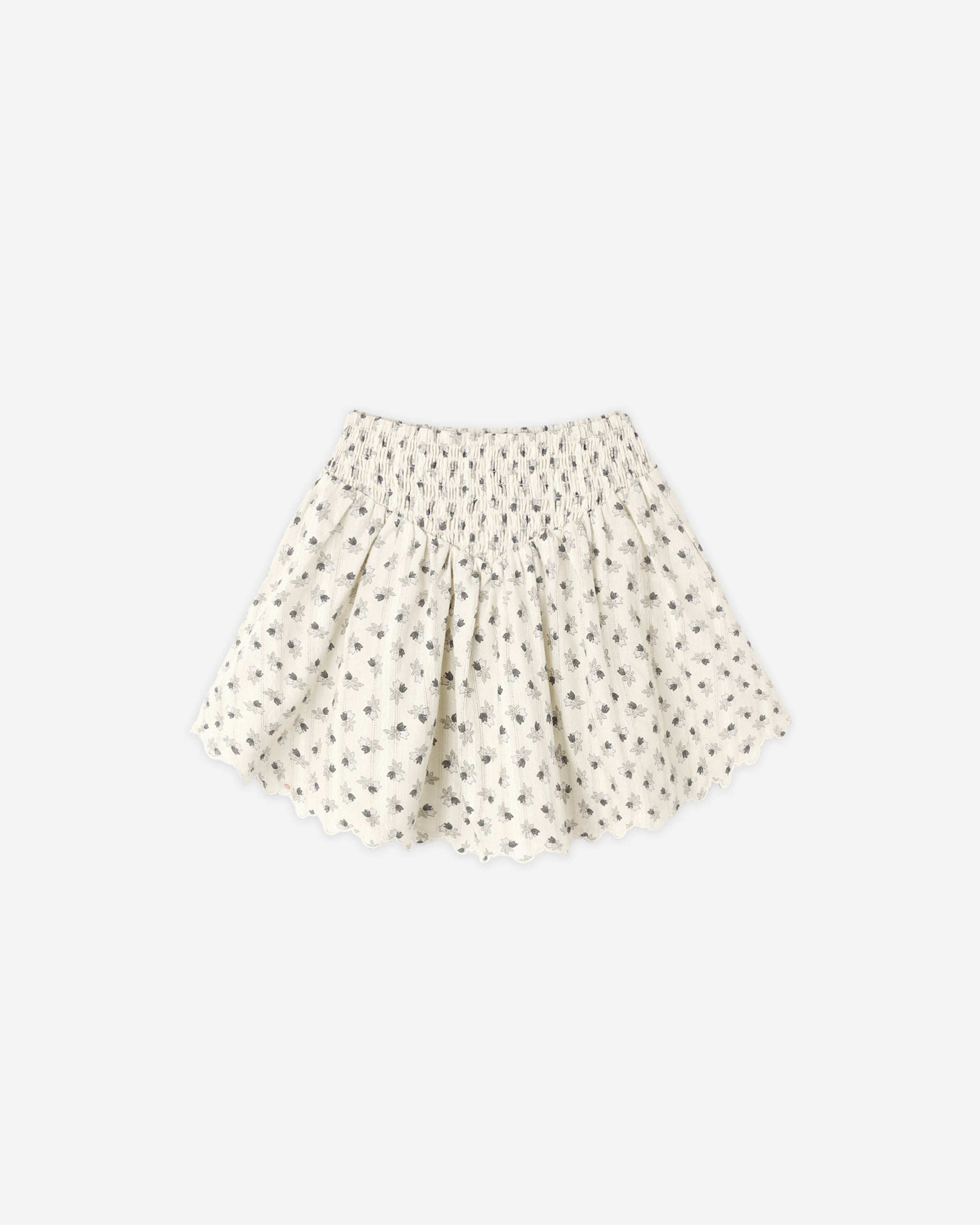 Smocked V Mini Skirt Vintage Fleur - Rylee + Cru | Kids Clothes | Trendy Baby Clothes | Modern Infant Outfits |