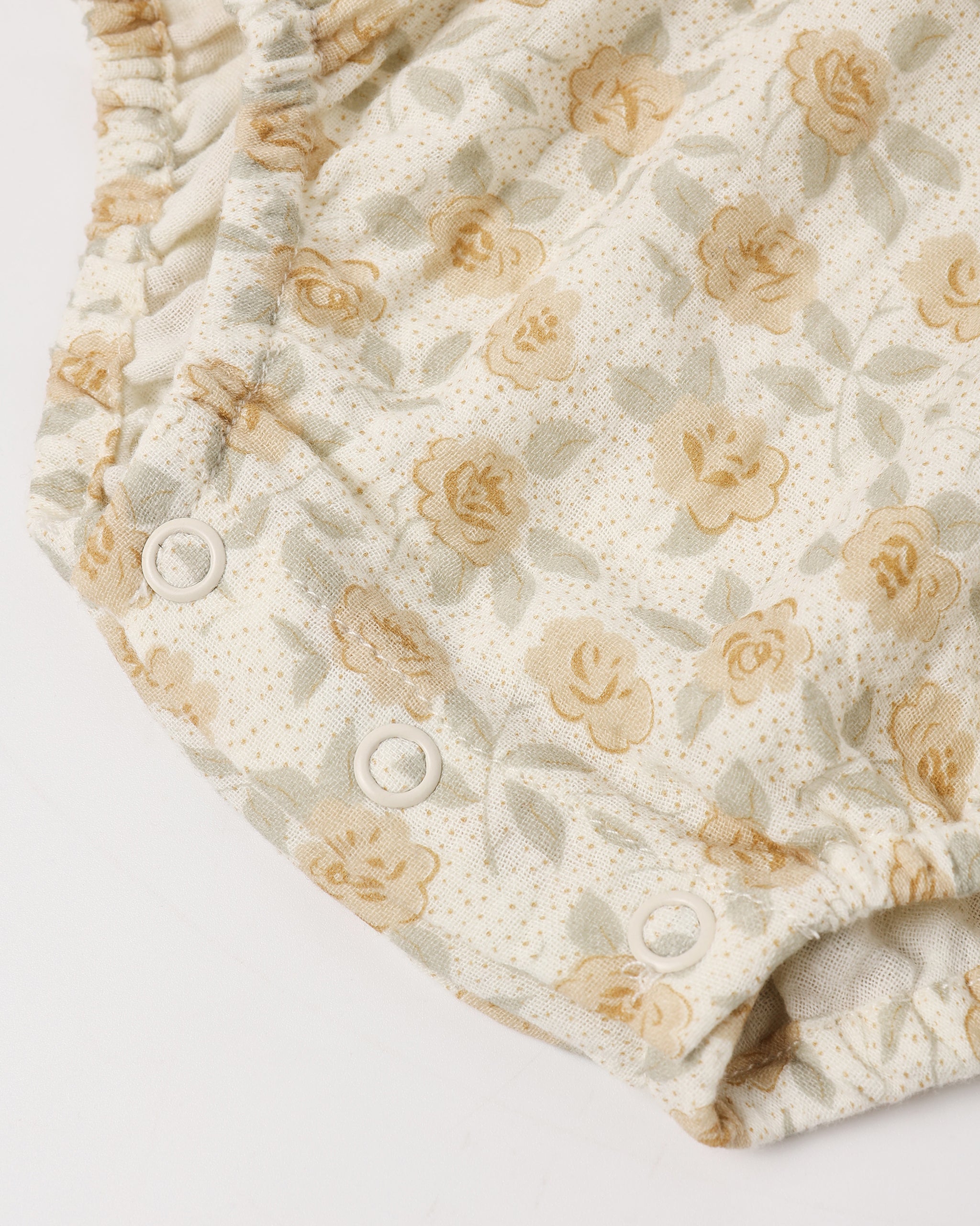 Roxy Strampler Gelb geblümt