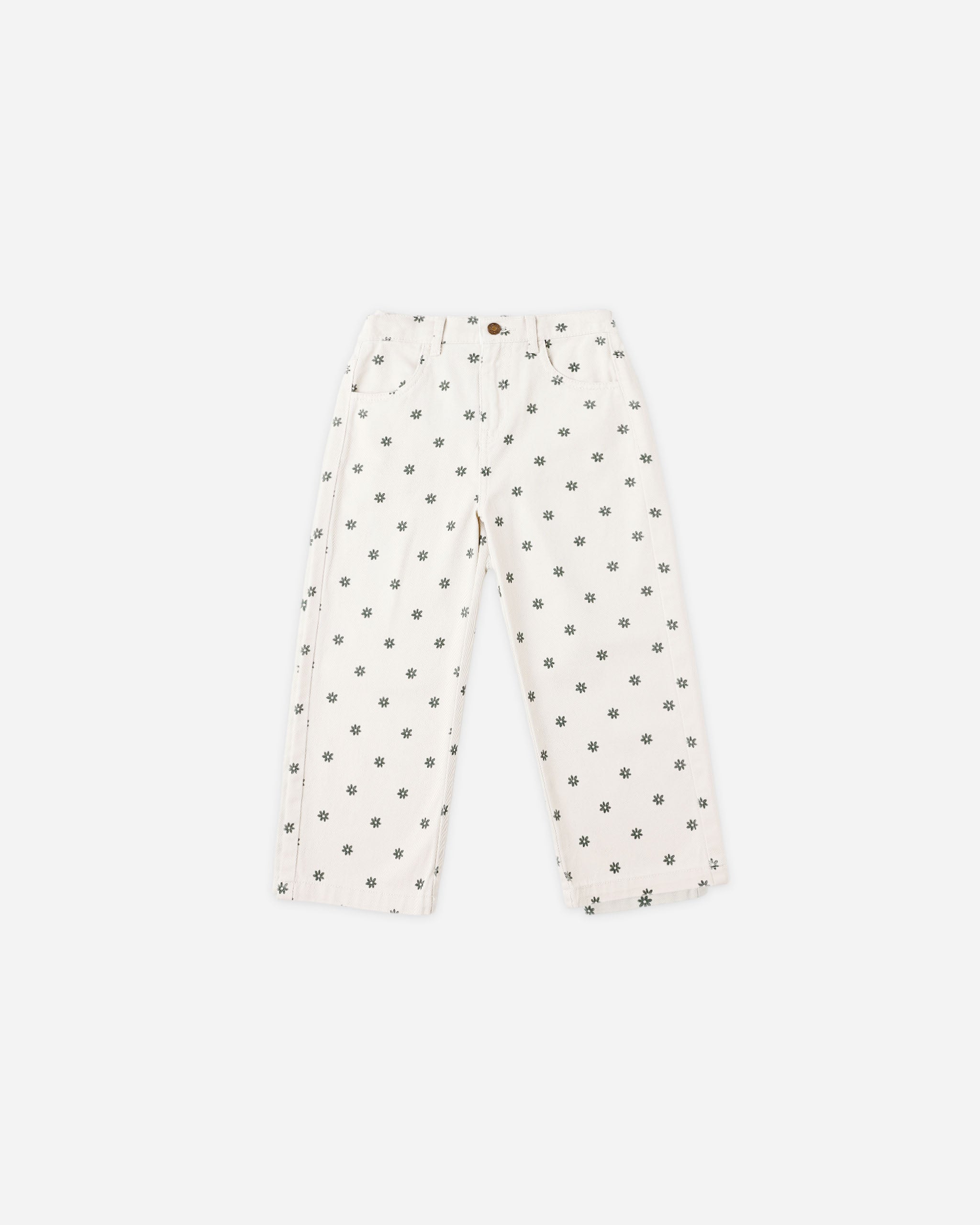 Straight Leg Pant || Mini Daisy - Rylee + Cru | Kids Clothes | Trendy Baby Clothes | Modern Infant Outfits |