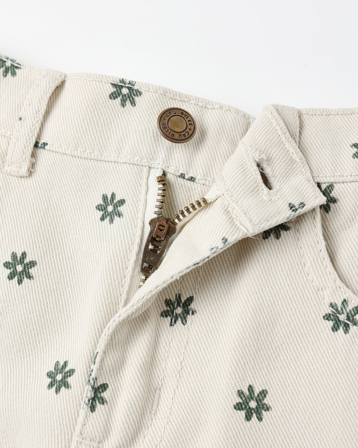 Straight Leg Pant || Mini Daisy - Rylee + Cru | Kids Clothes | Trendy Baby Clothes | Modern Infant Outfits |