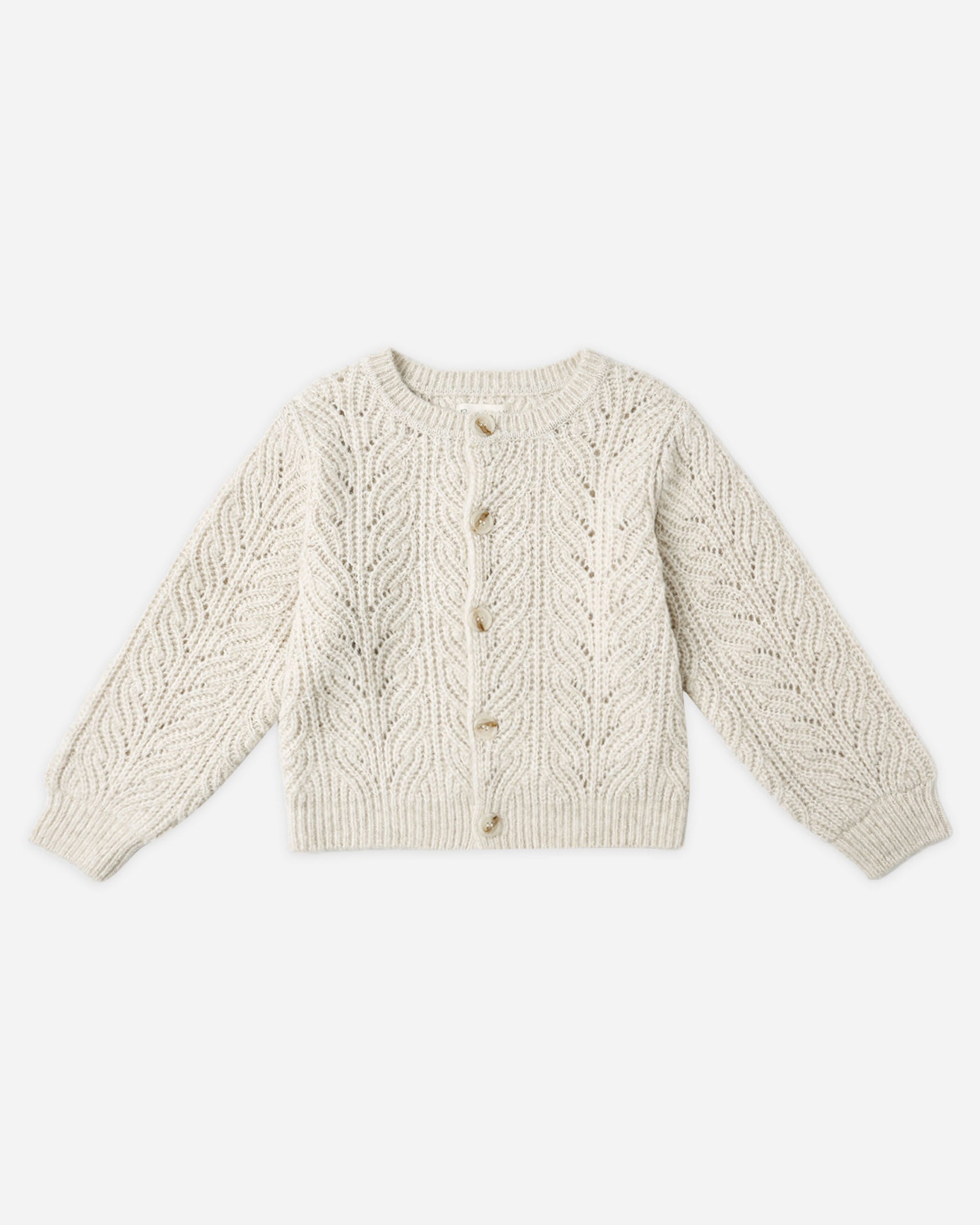 Cheyenne Cardigan || Heathered Oatmeal - Rylee + Cru | Kids Clothes | Trendy Baby Clothes | Modern Infant Outfits |