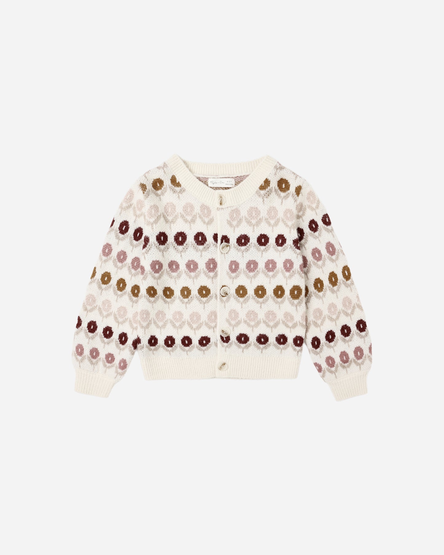 Cheyenne Cardigan || Floral Jacquard - Rylee + Cru | Kids Clothes | Trendy Baby Clothes | Modern Infant Outfits |