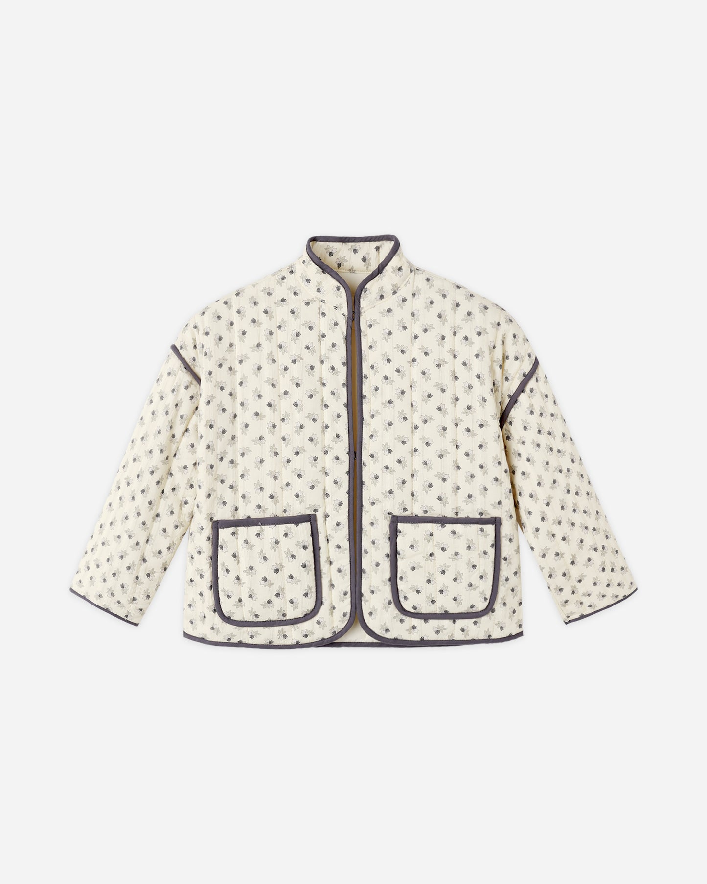 Quilted Jacket Vintage Fleur - Rylee + Cru | Kids Clothes | Trendy Baby Clothes | Modern Infant Outfits |