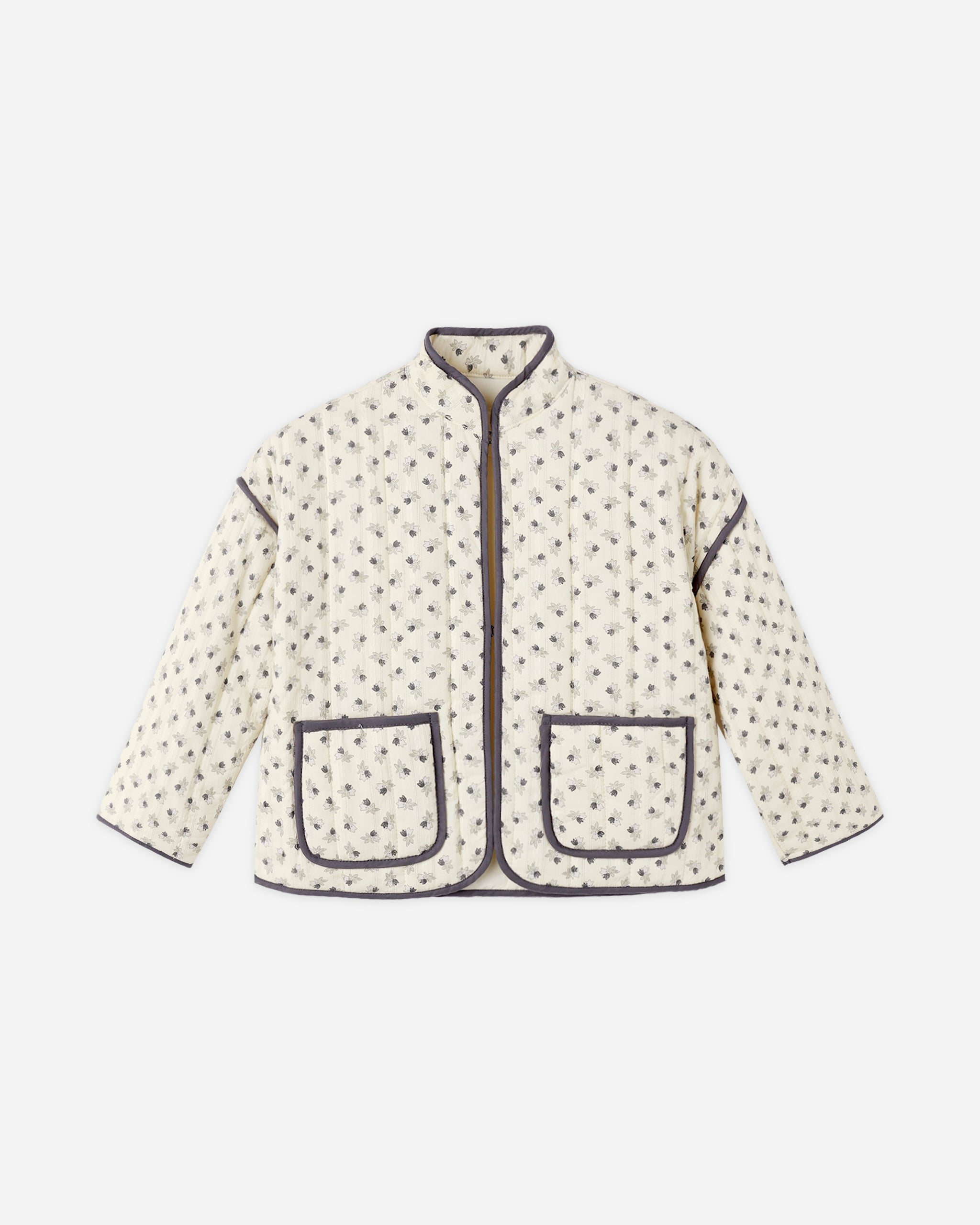 Quilted Jacket Vintage Fleur - Rylee + Cru | Kids Clothes | Trendy Baby Clothes | Modern Infant Outfits |