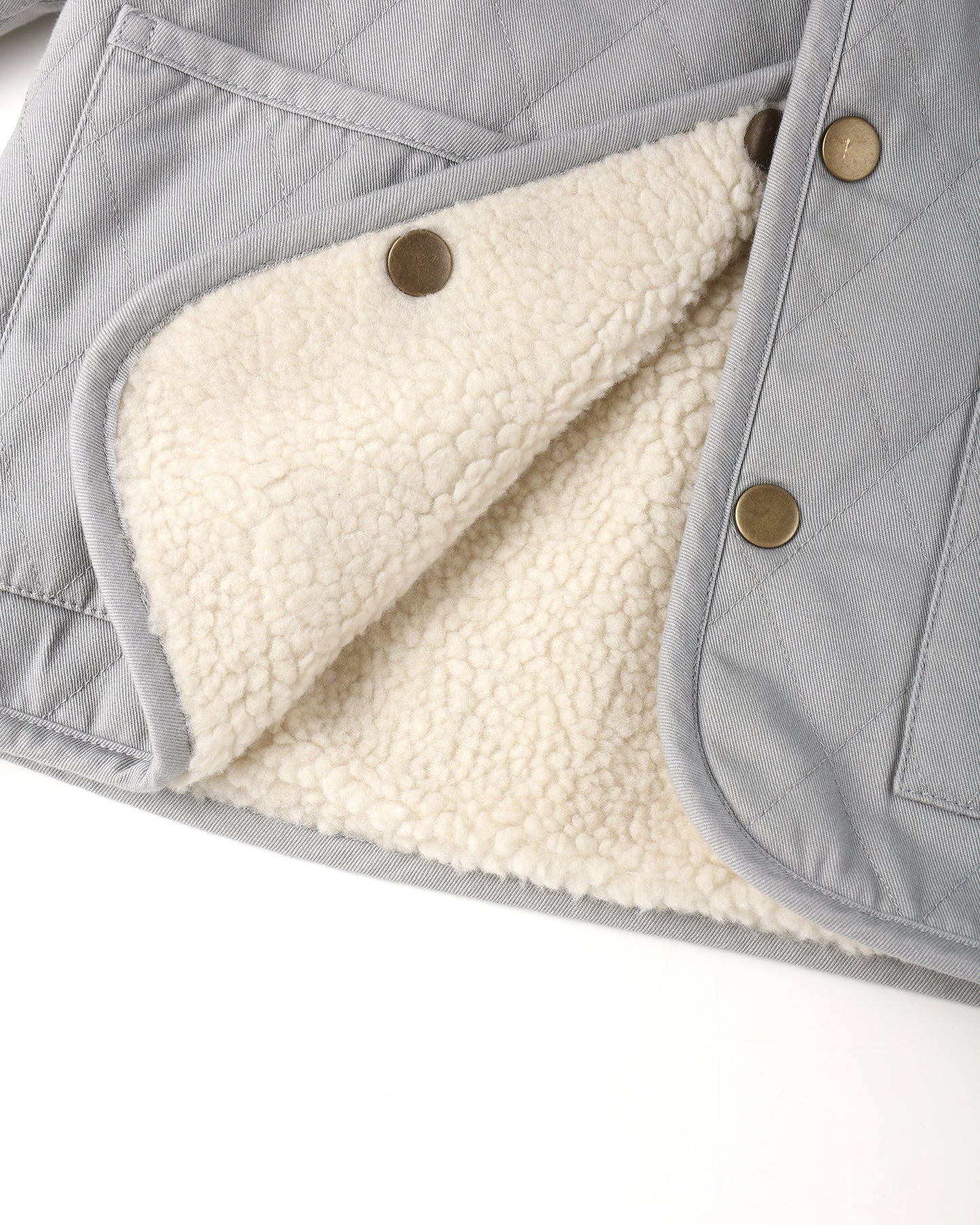 Quilted Winter Coat || Dusty Blue - Rylee + Cru | Kids Clothes | Trendy Baby Clothes | Modern Infant Outfits |