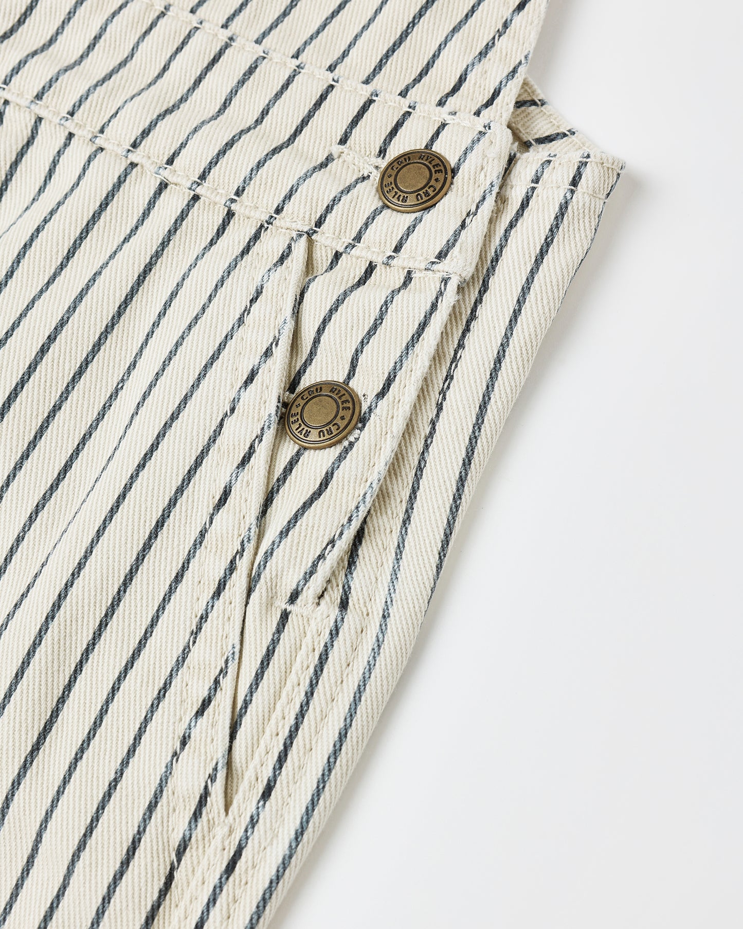 Utility Overall || Navy Pinstripe - Rylee + Cru | Kids Clothes | Trendy Baby Clothes | Modern Infant Outfits |