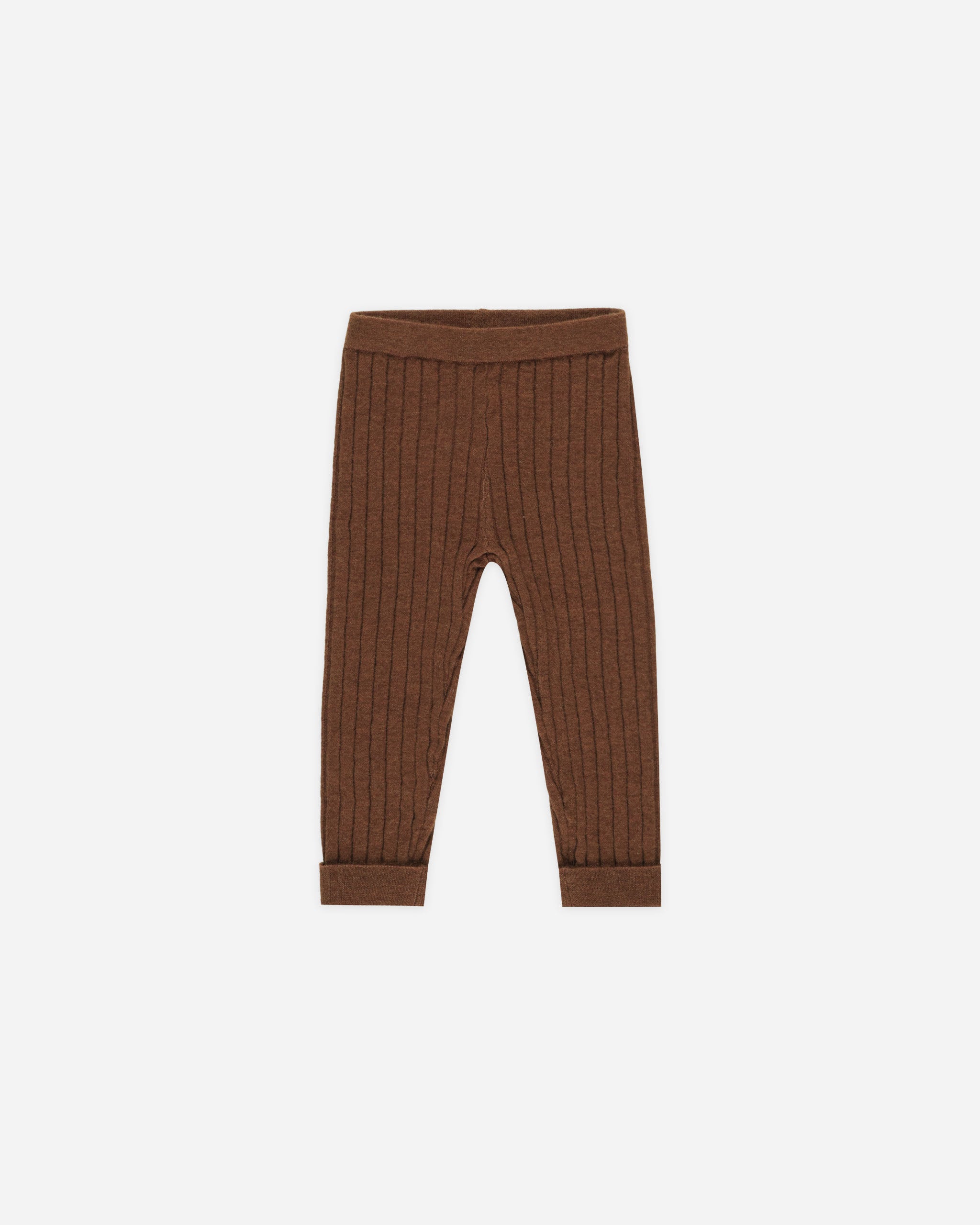 Cuffed Legging || Brown - Rylee + Cru | Kids Clothes | Trendy Baby Clothes | Modern Infant Outfits |