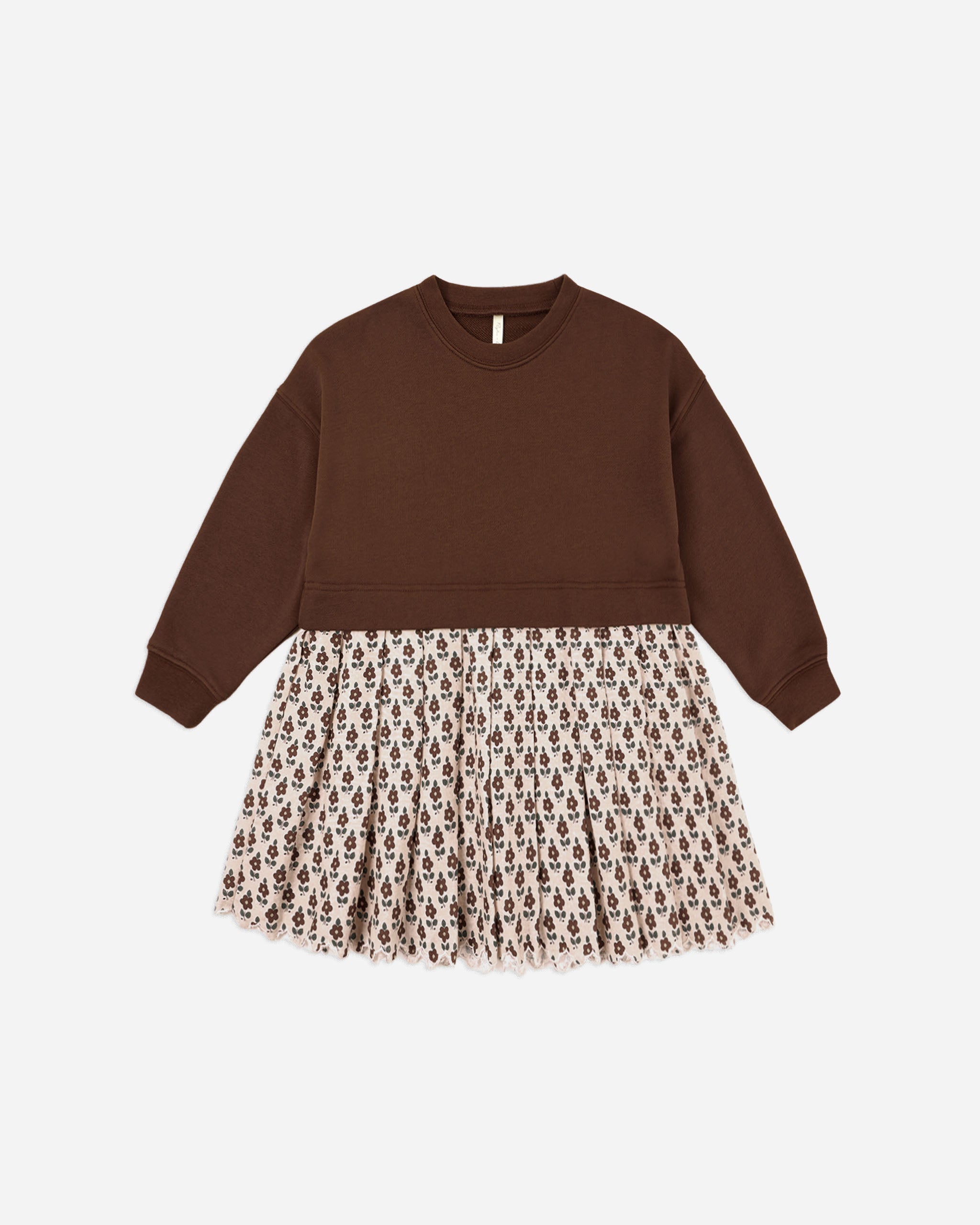 Sweatshirt Dress || Vintage Bloom - Rylee + Cru | Kids Clothes | Trendy Baby Clothes | Modern Infant Outfits |