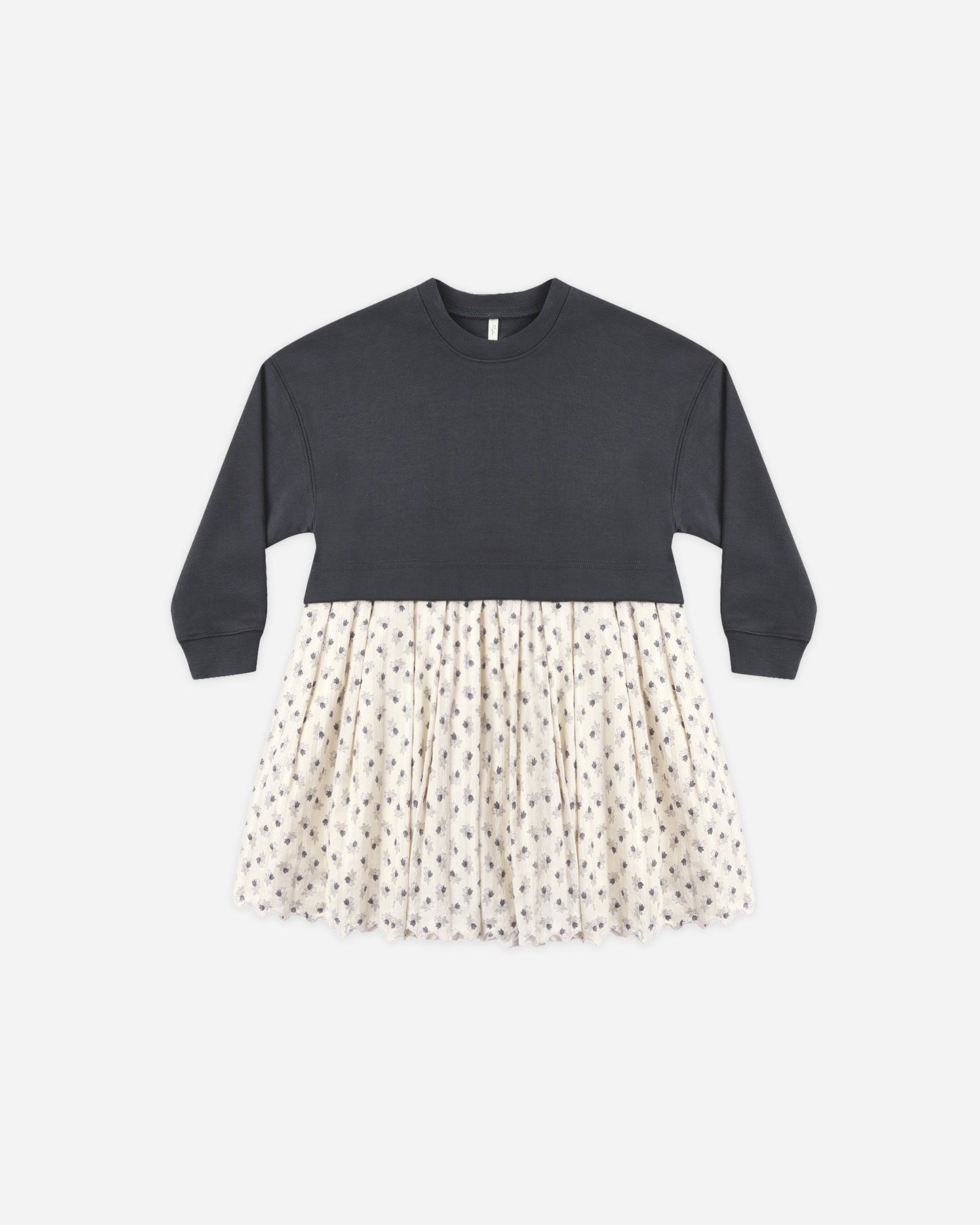 Sweatshirt Dress Vintage Fleur - Rylee + Cru | Kids Clothes | Trendy Baby Clothes | Modern Infant Outfits |