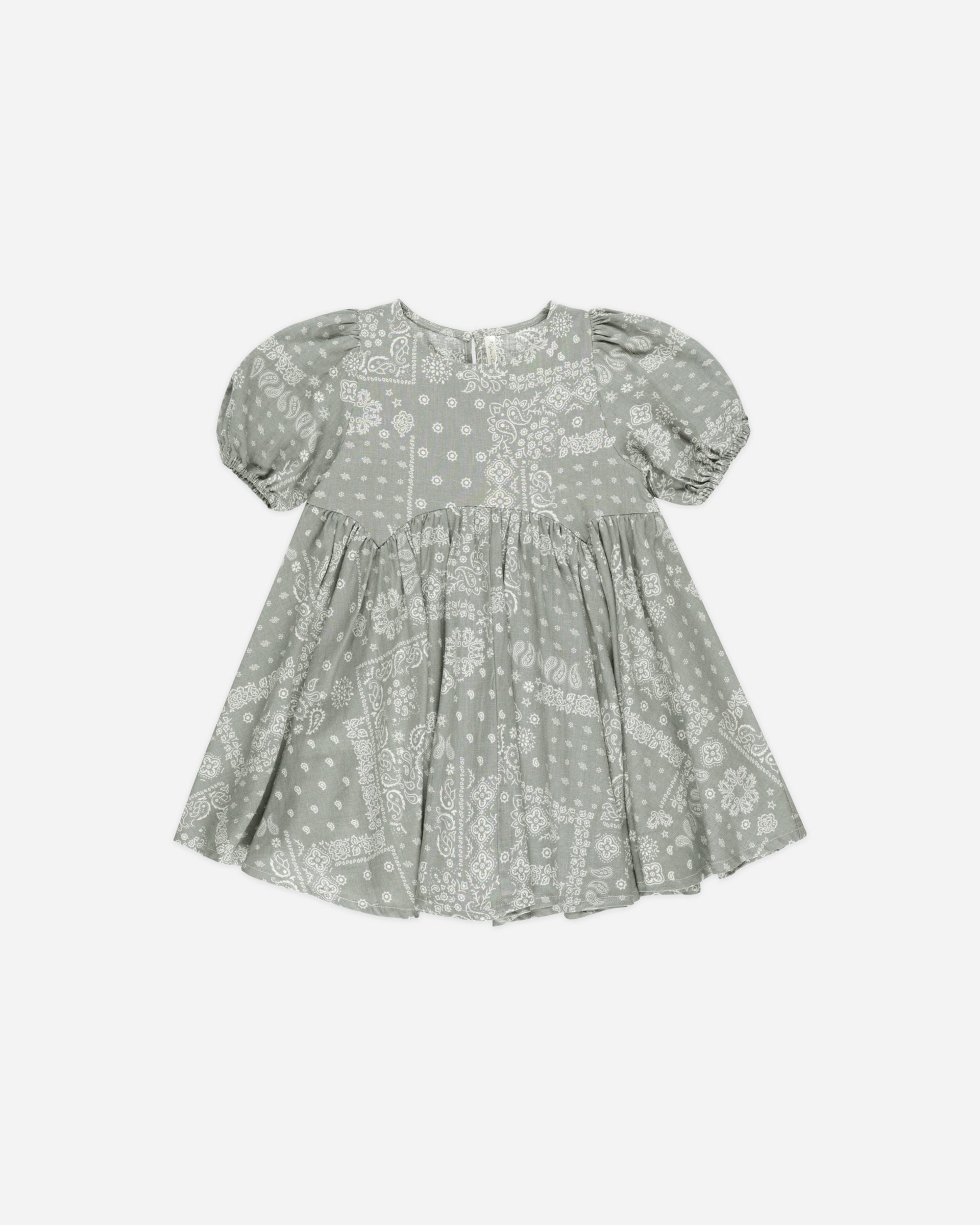 Rylee + Cru Teen Del Mar Dress - Navy Check