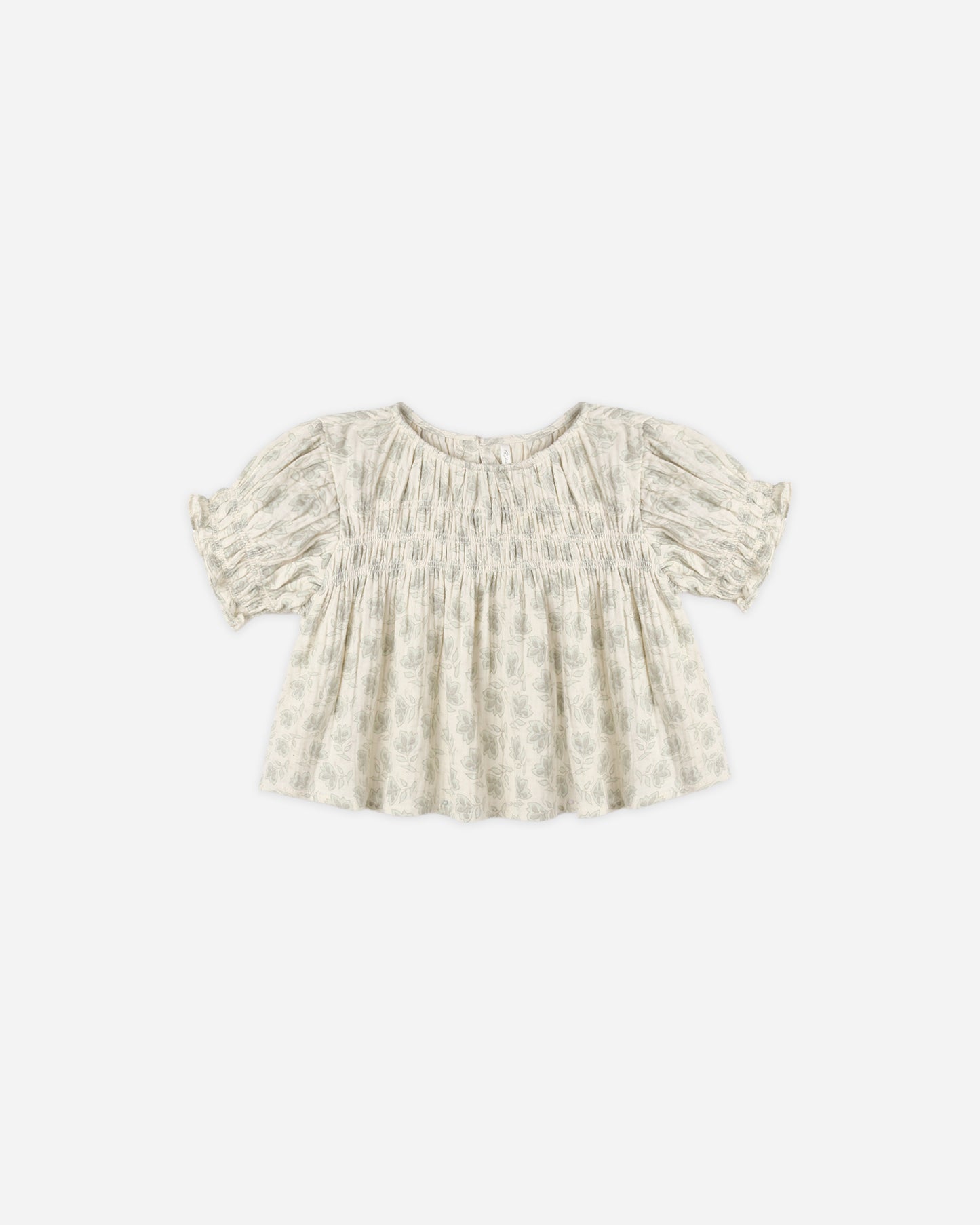 Colette Top Green Iris - Rylee + Cru | Kids Clothes | Trendy Baby Clothes | Modern Infant Outfits |
