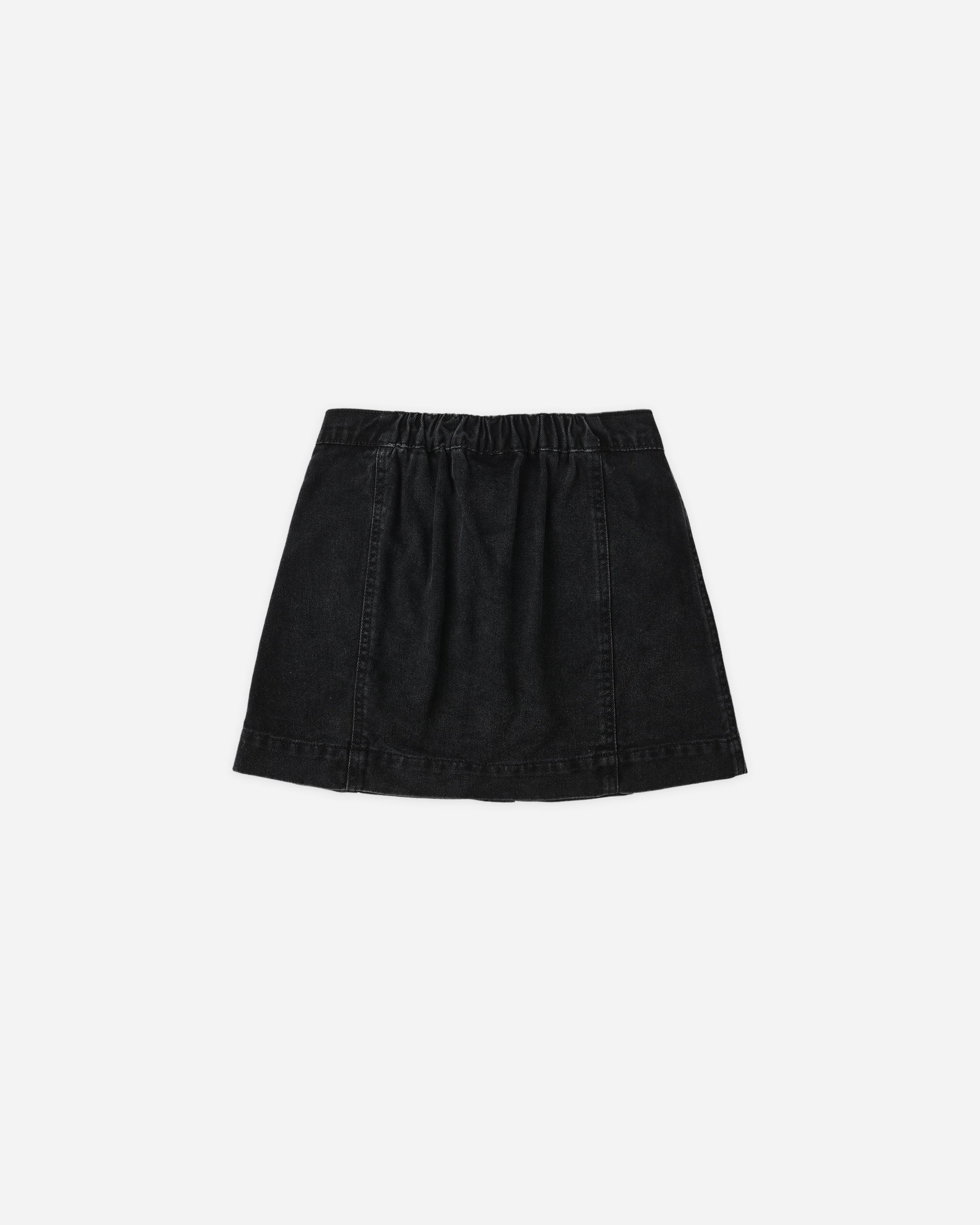 Denver Mini Skirt || Washed Black - Rylee + Cru | Kids Clothes | Trendy Baby Clothes | Modern Infant Outfits |