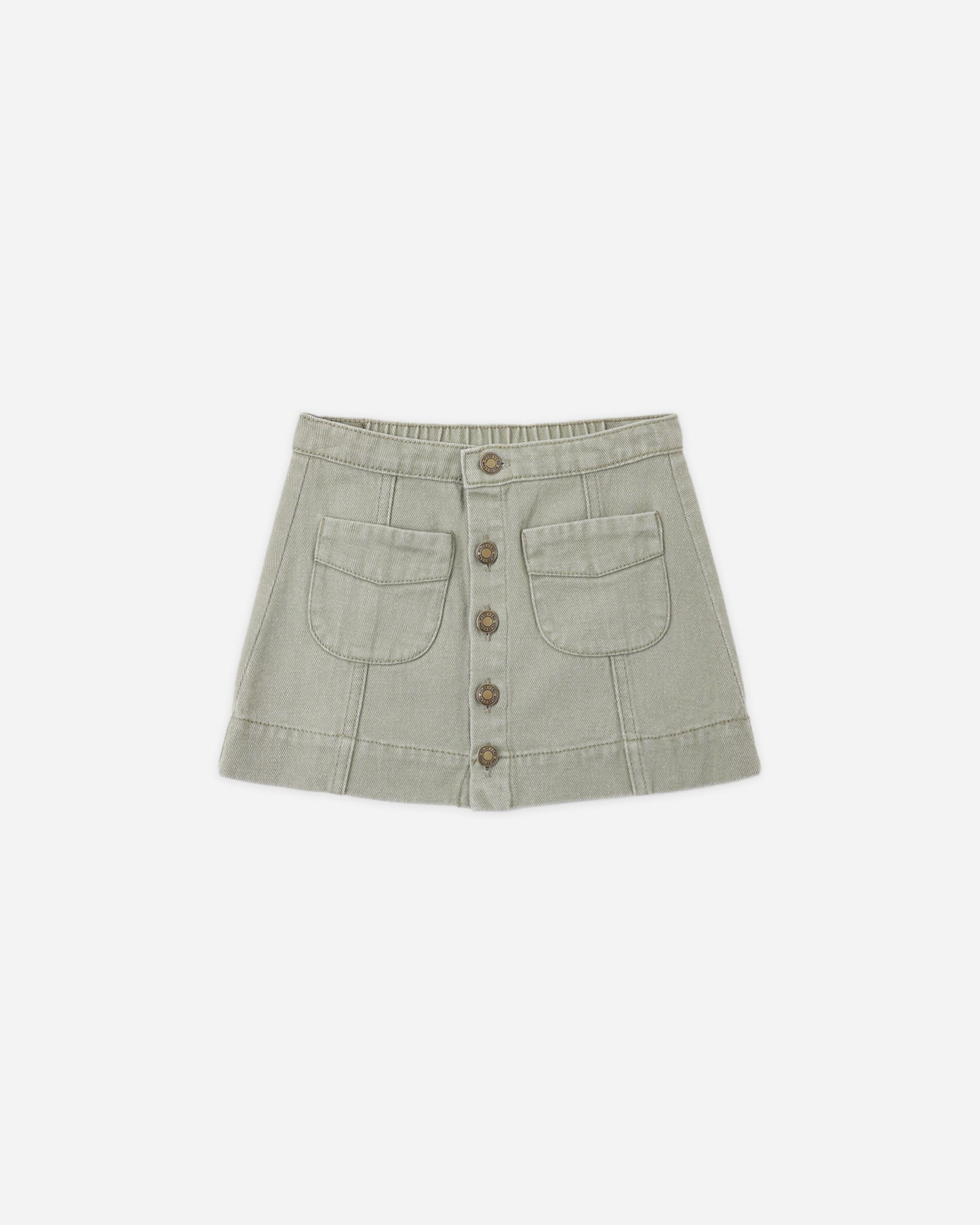 Denver Mini Skirt Dark Sage - Rylee + Cru | Kids Clothes | Trendy Baby Clothes | Modern Infant Outfits |