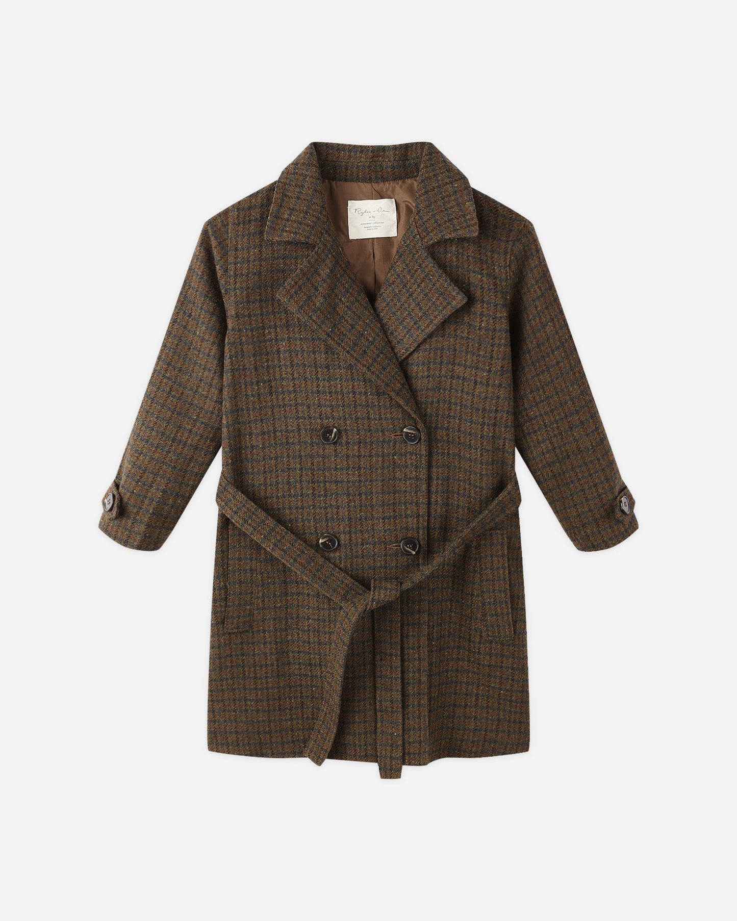 Trench Coat || Brown - Rylee + Cru | Kids Clothes | Trendy Baby Clothes | Modern Infant Outfits |