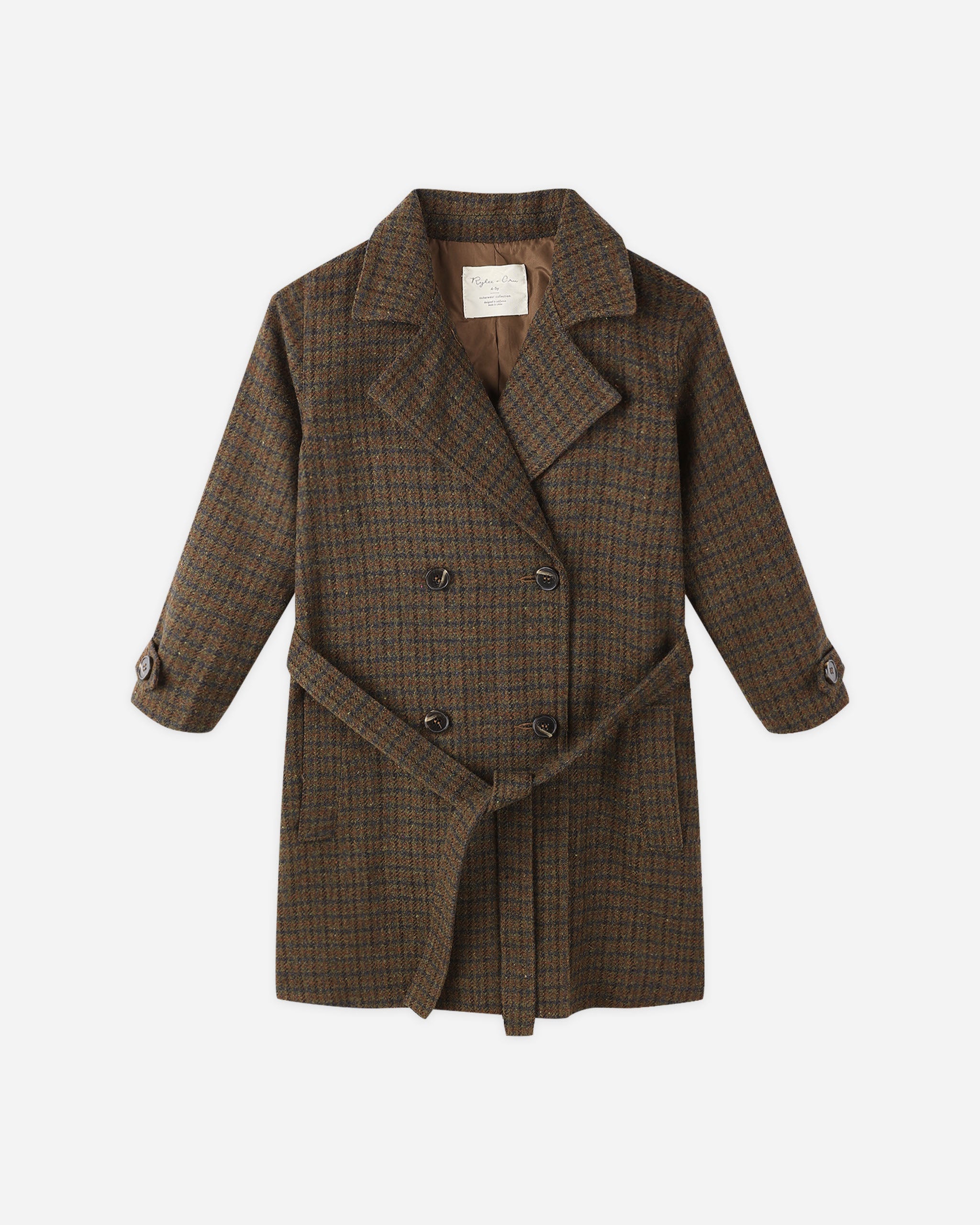 Trench Coat || Brown - Rylee + Cru | Kids Clothes | Trendy Baby Clothes | Modern Infant Outfits |