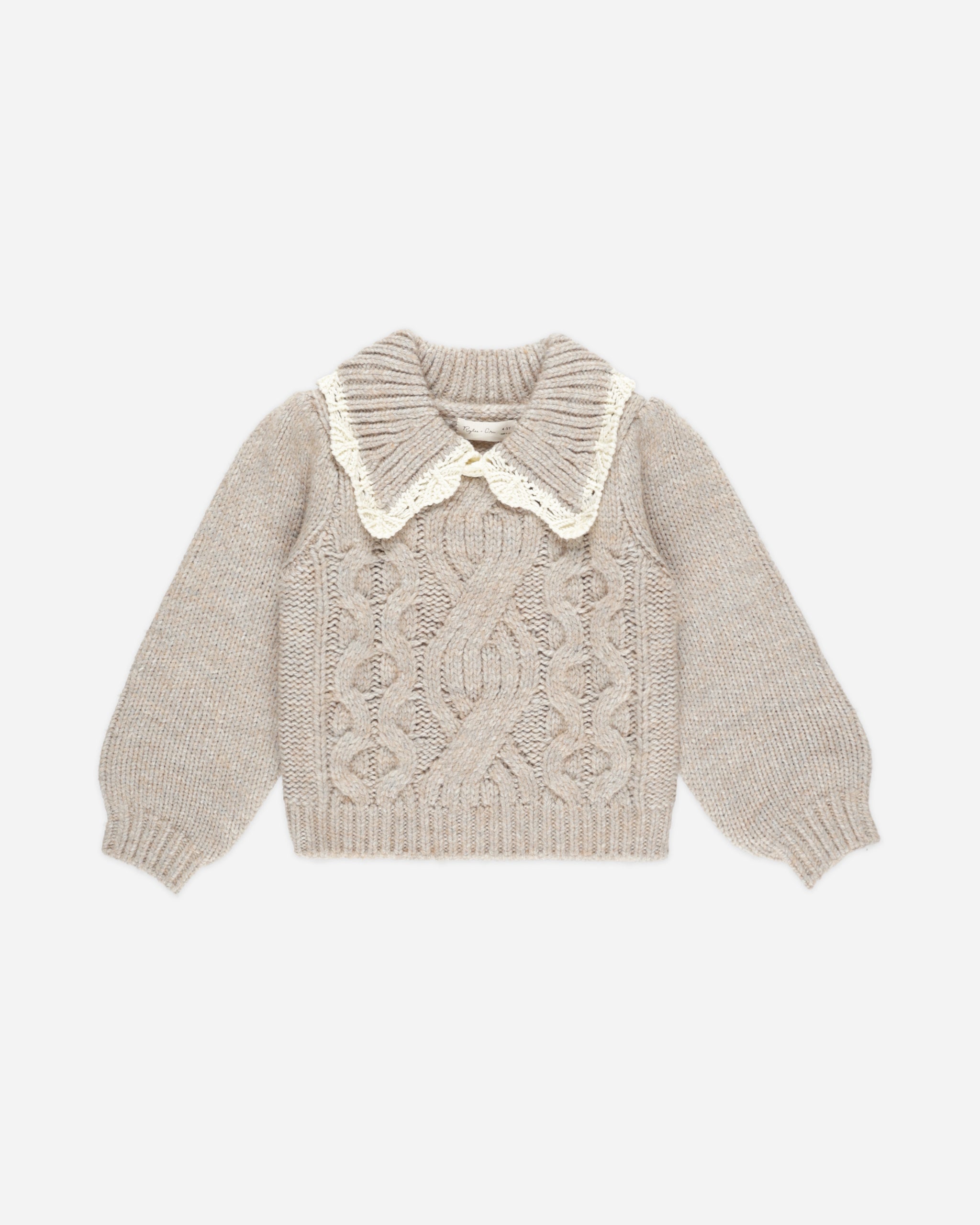 Alice Sweater || Heathered Sand