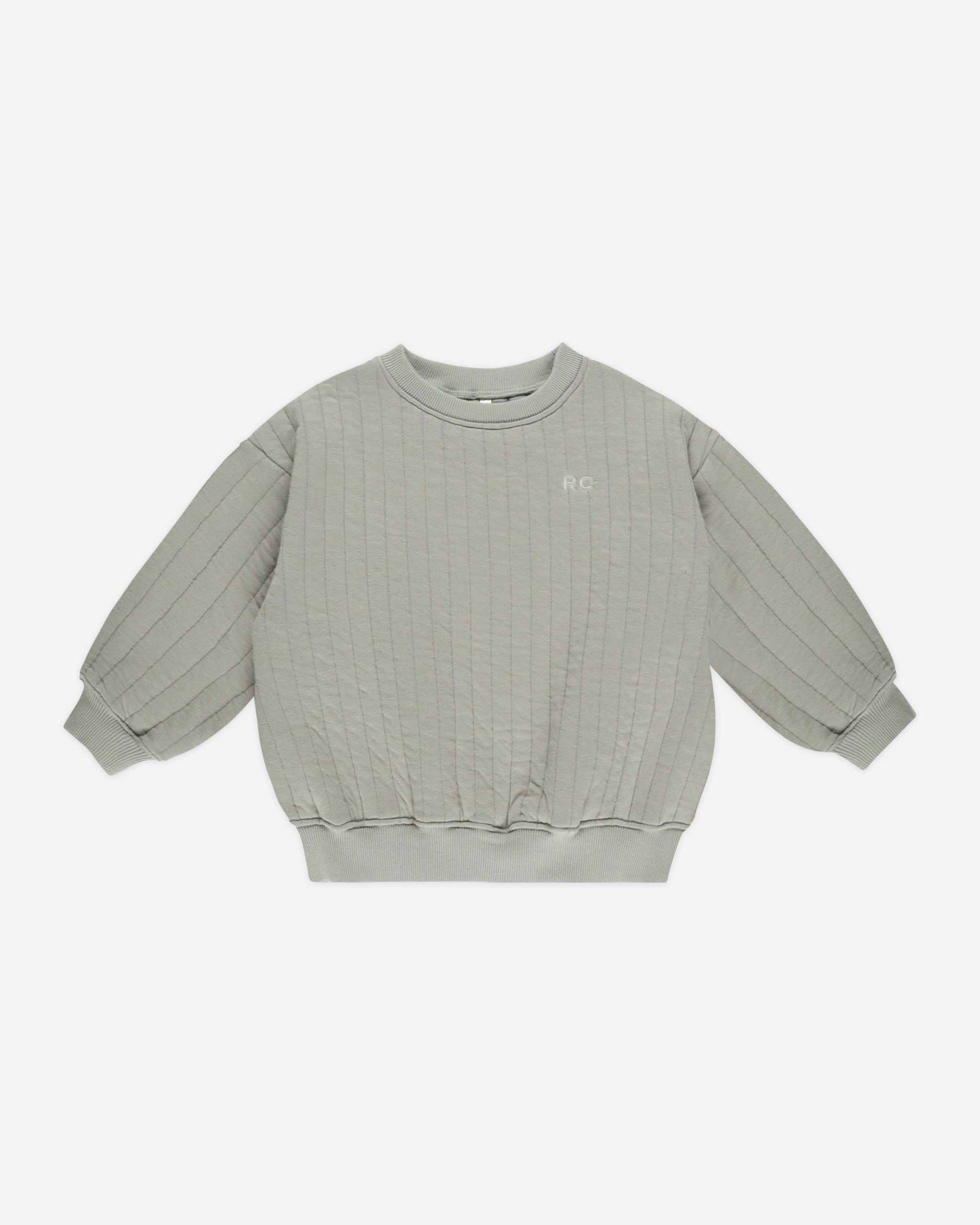 Quilted Sweatshirt || Laurel - 3-6M