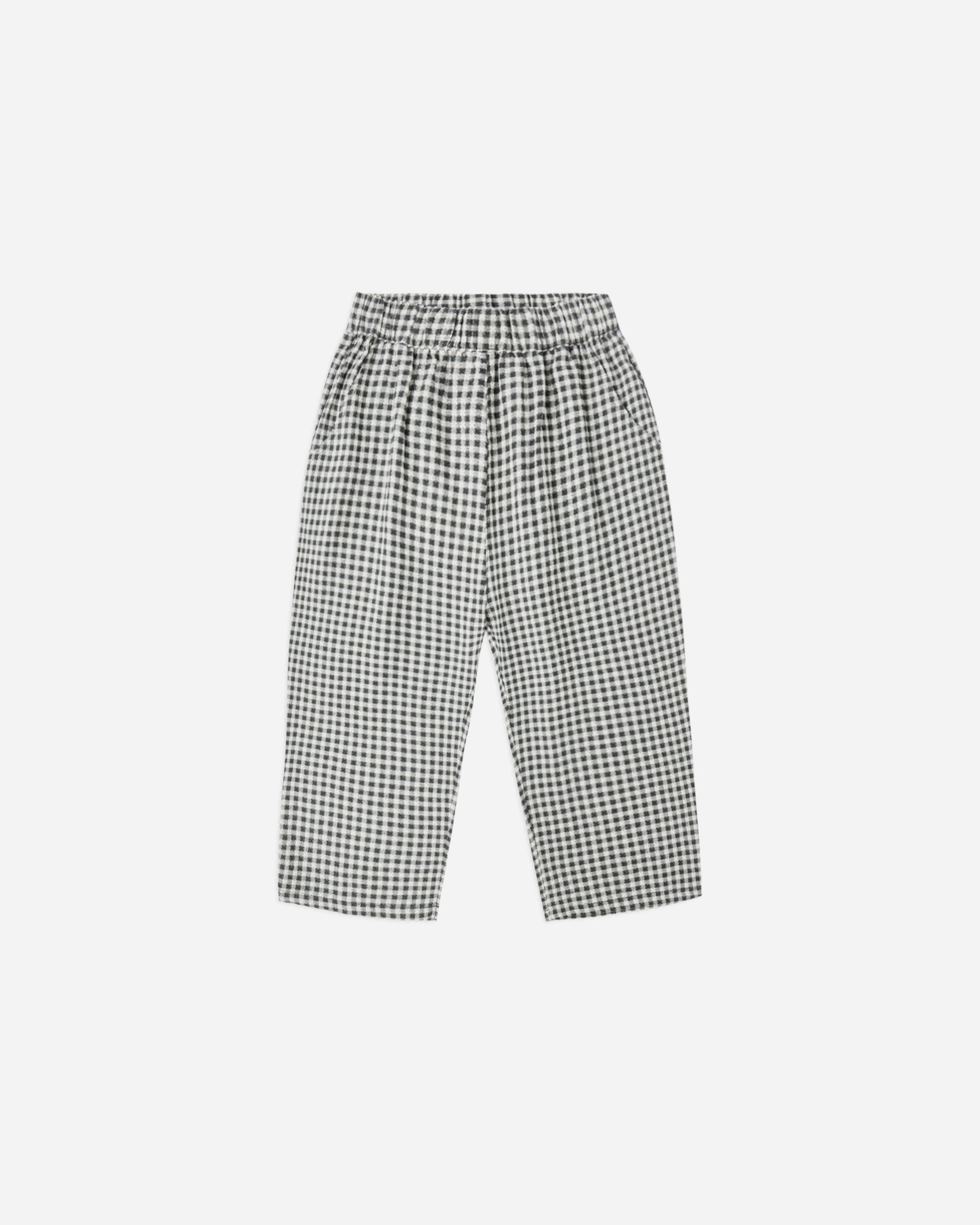 Palmer Pant || Black Gingham - Rylee + Cru | Kids Clothes | Trendy Baby Clothes | Modern Infant Outfits |