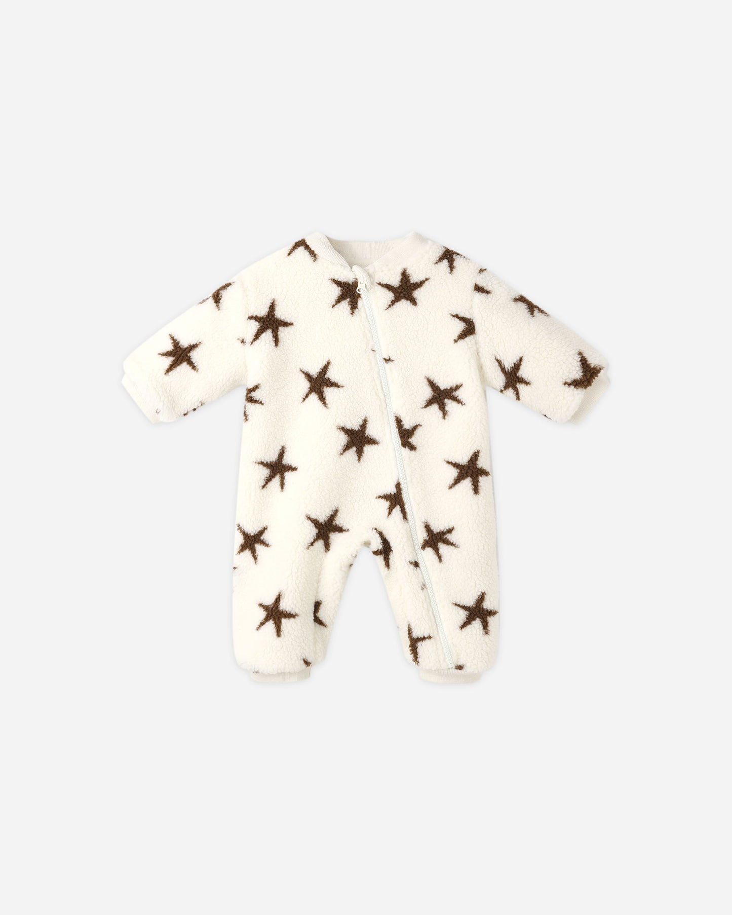 Shearling Baby Jumpsuit || Stars - Rylee + Cru | Kids Clothes | Trendy Baby Clothes | Modern Infant Outfits |