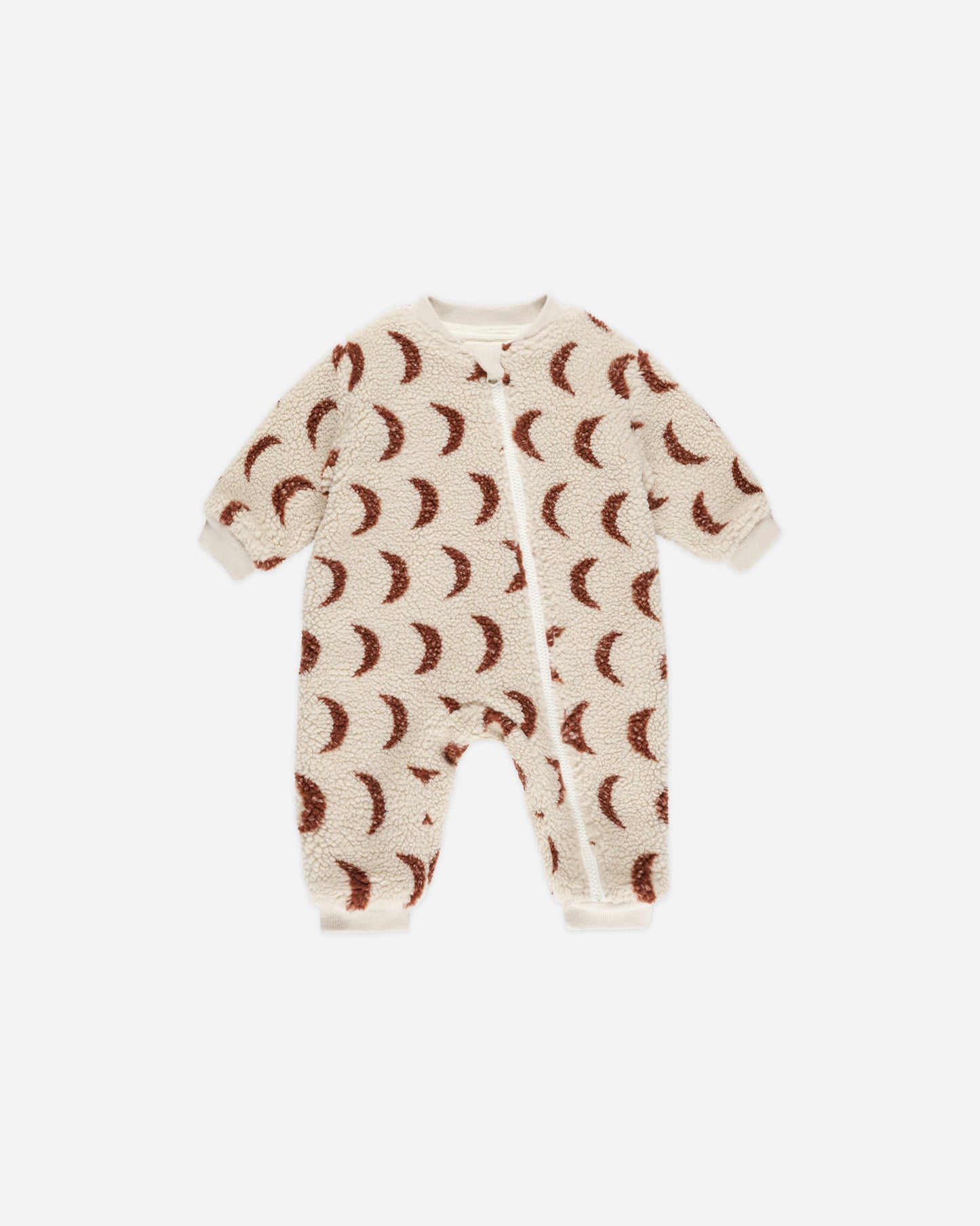 Shearling Baby Jumpsuit || Moons