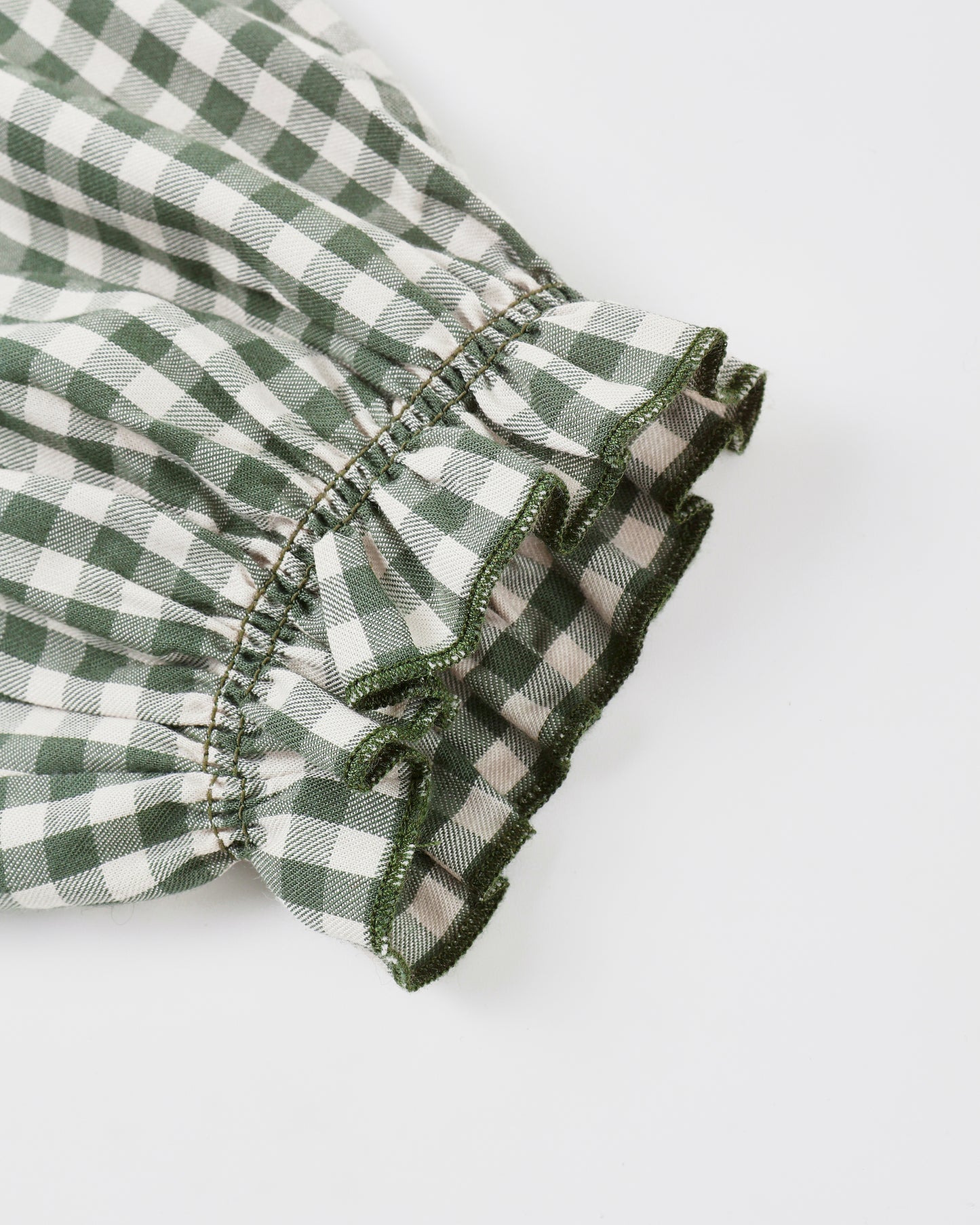 Girl's Nightgown || Evergreen Gingham - Rylee + Cru | Kids Clothes | Trendy Baby Clothes | Modern Infant Outfits |