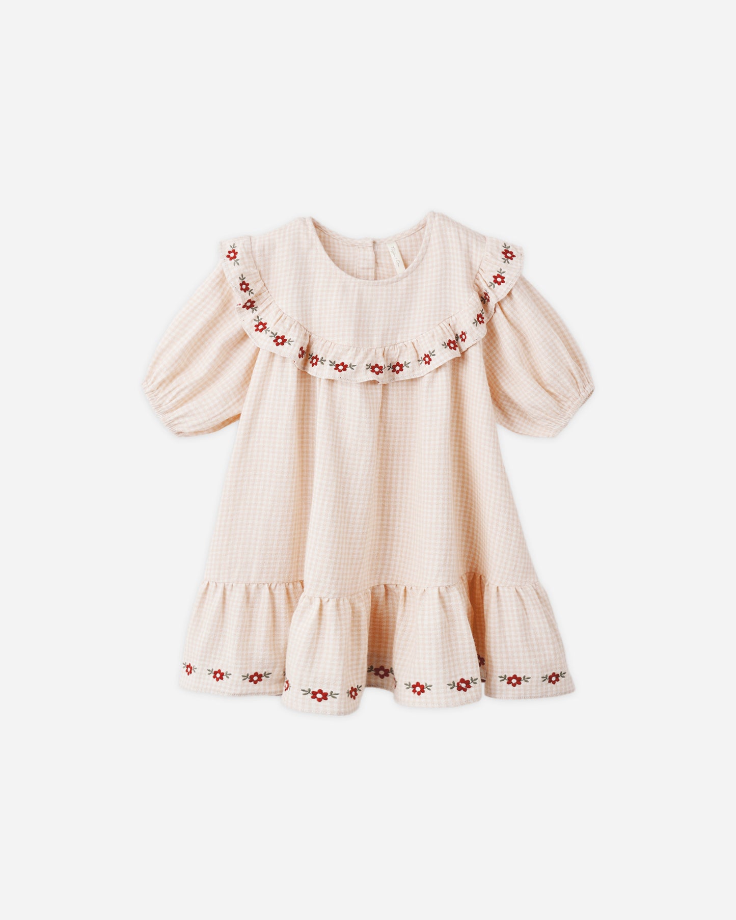 Cordelia Dress || Petal Gingham - Rylee + Cru | Kids Clothes | Trendy Baby Clothes | Modern Infant Outfits |