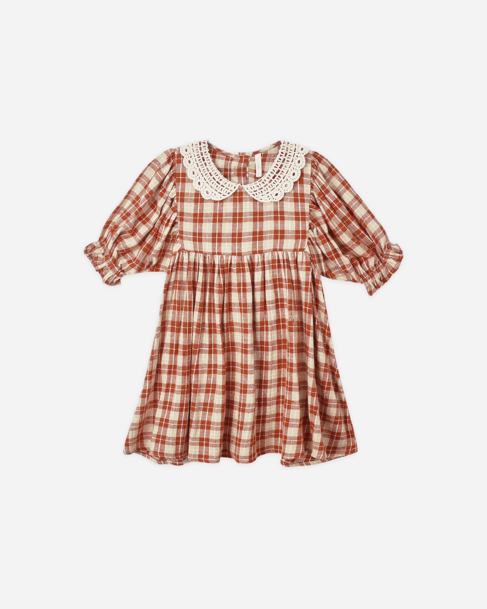 Heidi Dress || Red Plaid - Rylee + Cru | Kids Clothes | Trendy Baby Clothes | Modern Infant Outfits |