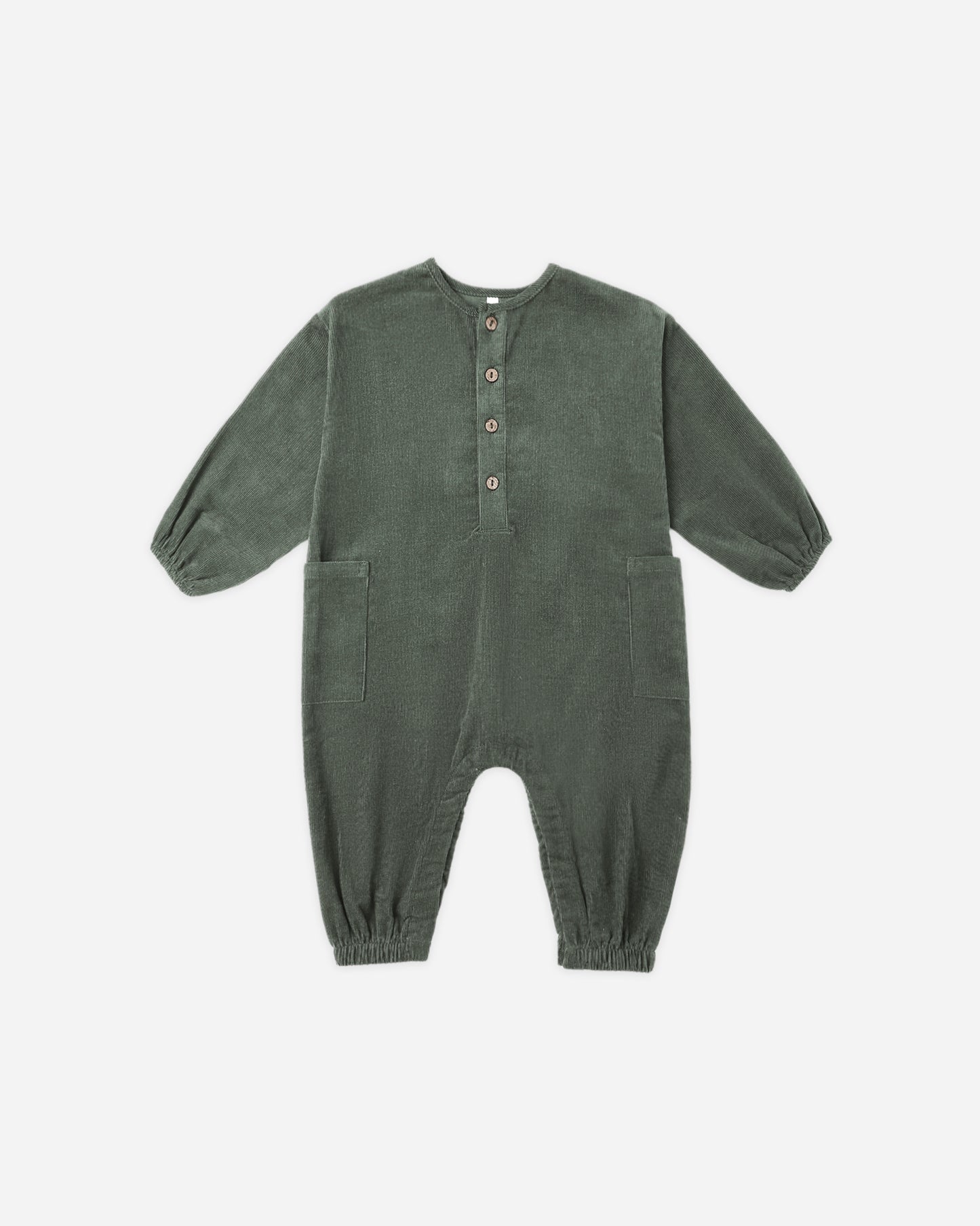 Relaxed Woven Jumpsuit || Evergreen - Rylee + Cru | Kids Clothes | Trendy Baby Clothes | Modern Infant Outfits |