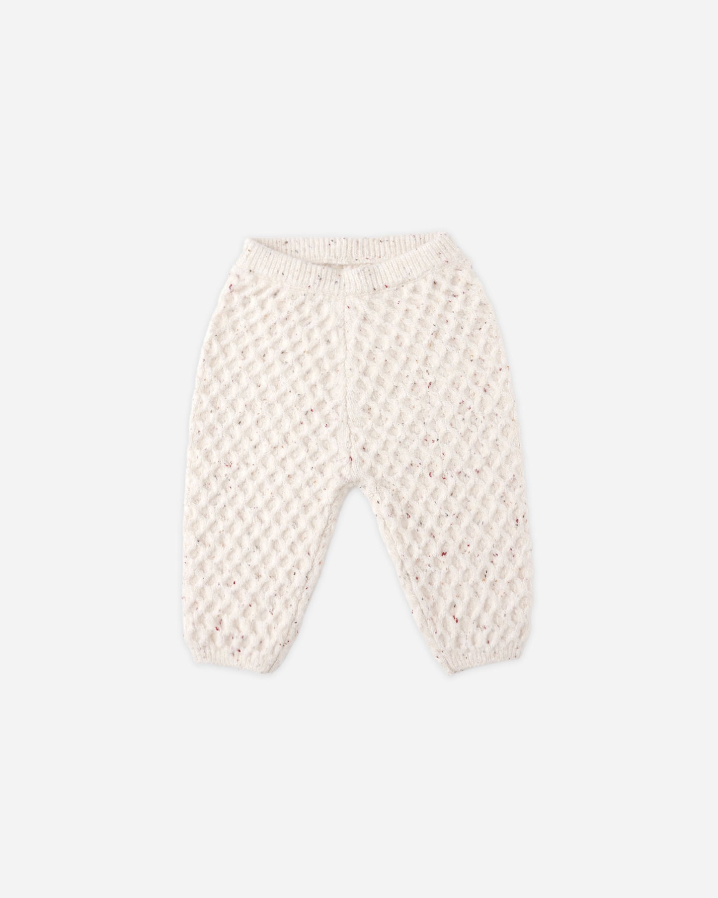 Knit Pant || Natural Speckled - Rylee + Cru | Kids Clothes | Trendy Baby Clothes | Modern Infant Outfits |