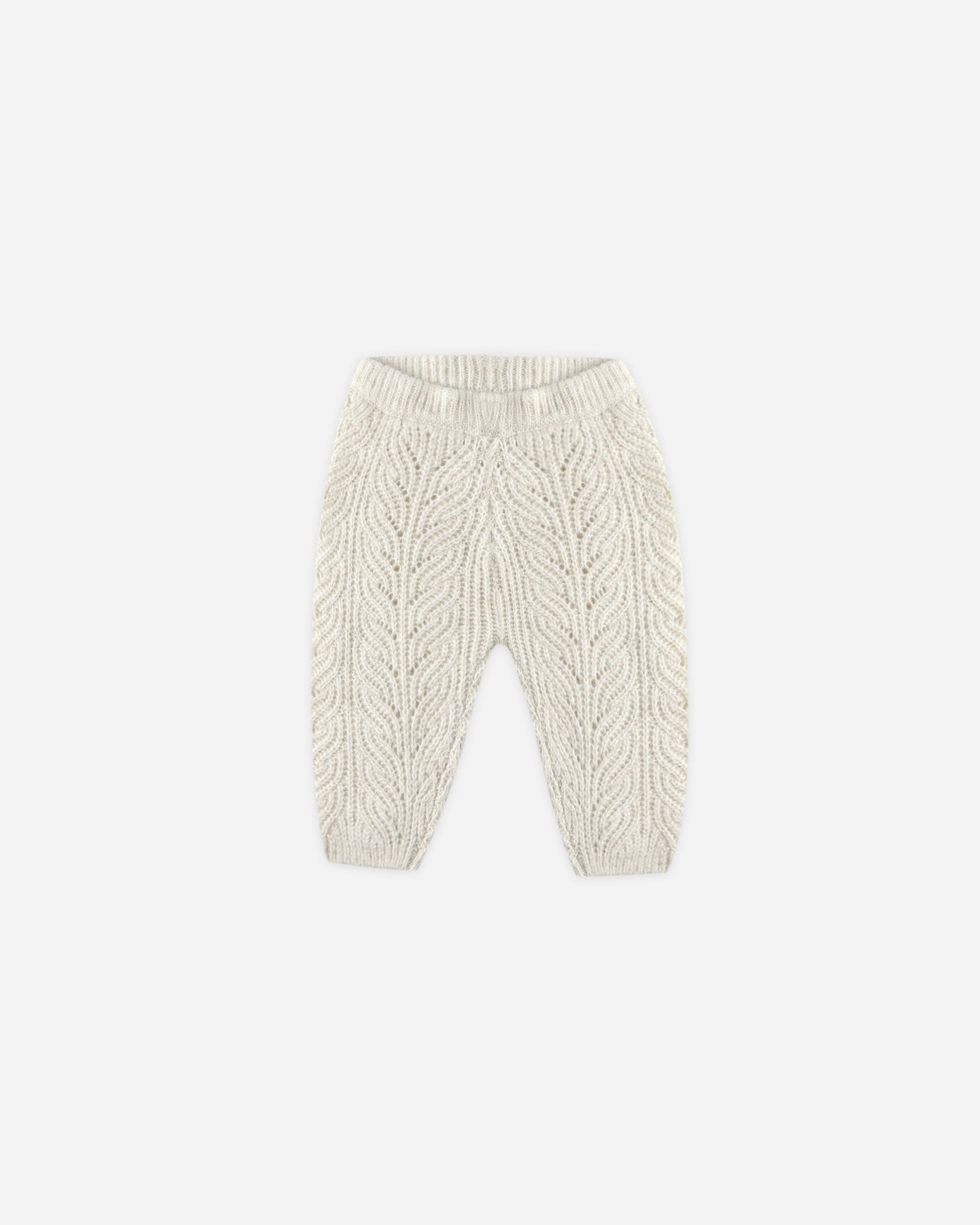 Knit Pant || Heathered Oatmeal - Rylee + Cru | Kids Clothes | Trendy Baby Clothes | Modern Infant Outfits |
