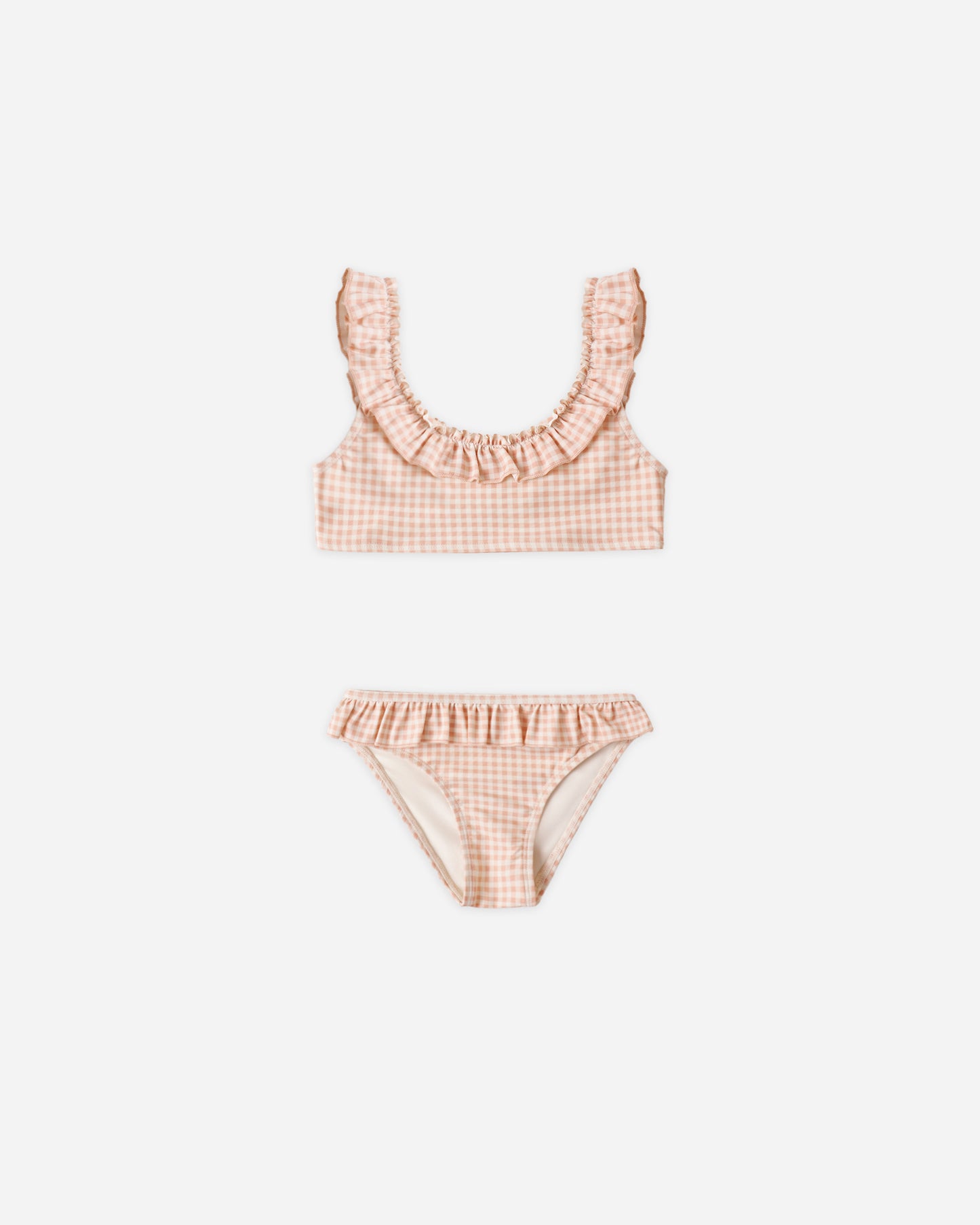 Giana Bikini Petal Gingham - Rylee + Cru | Kids Clothes | Trendy Baby Clothes | Modern Infant Outfits |