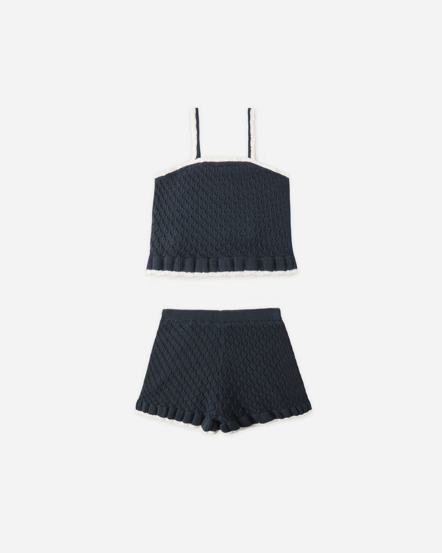 Naomi Set Navy - Rylee + Cru | Kids Clothes | Trendy Baby Clothes | Modern Infant Outfits |
