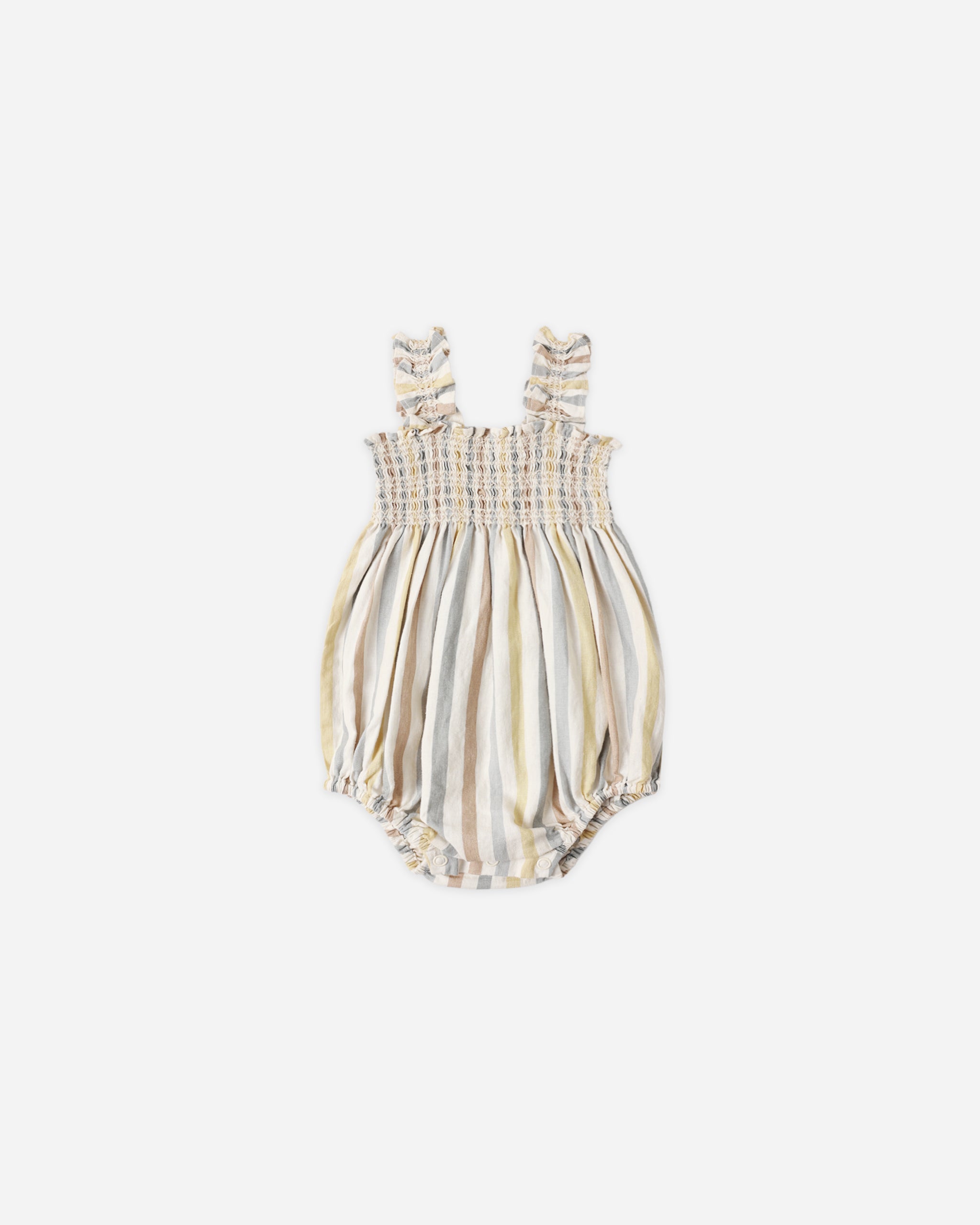 Julia Romper Valencia Stripe - Rylee + Cru | Kids Clothes | Trendy Baby Clothes | Modern Infant Outfits |