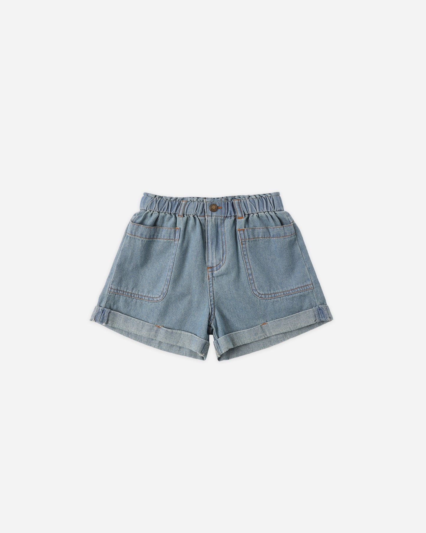 Alba Shorts Denim Washed Blue