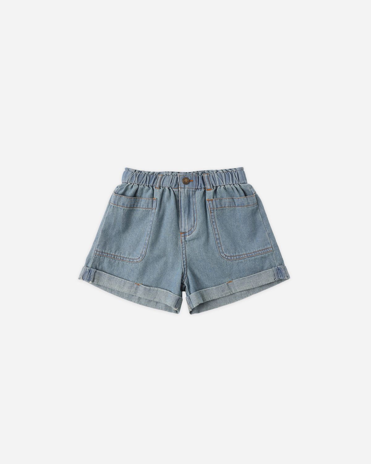Alba Shorts Denim Washed Blue – Rylee + Cru