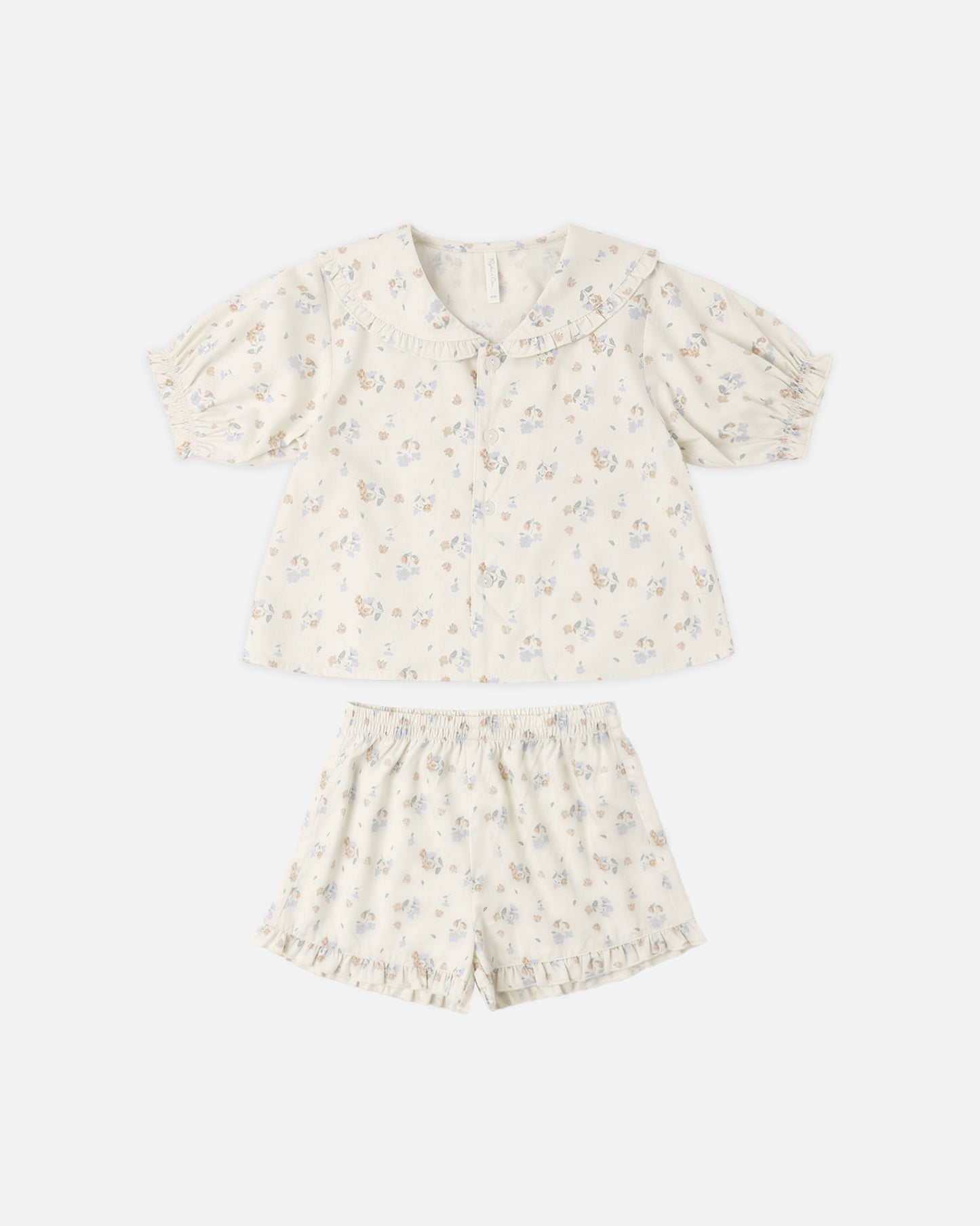 Delilah Pajama Set Pastel Garden - Rylee + Cru | Kids Clothes | Trendy Baby Clothes | Modern Infant Outfits |