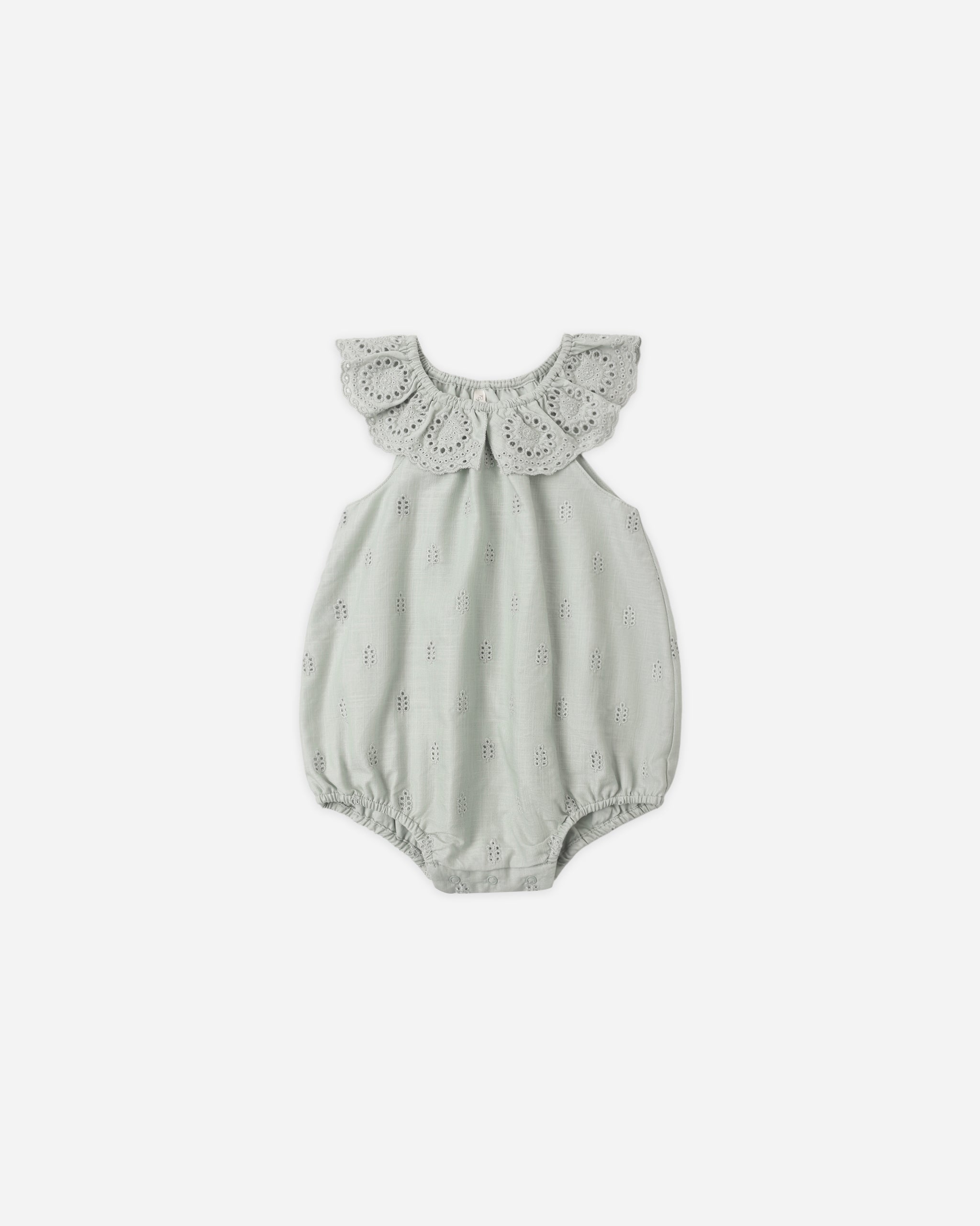 Myla Romper Seafoam