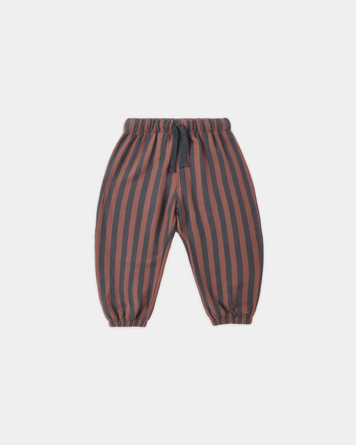 Relaxed Jogger Mulberry Stripe - Rylee + Cru | Kids Clothes | Trendy Baby Clothes | Modern Infant Outfits |