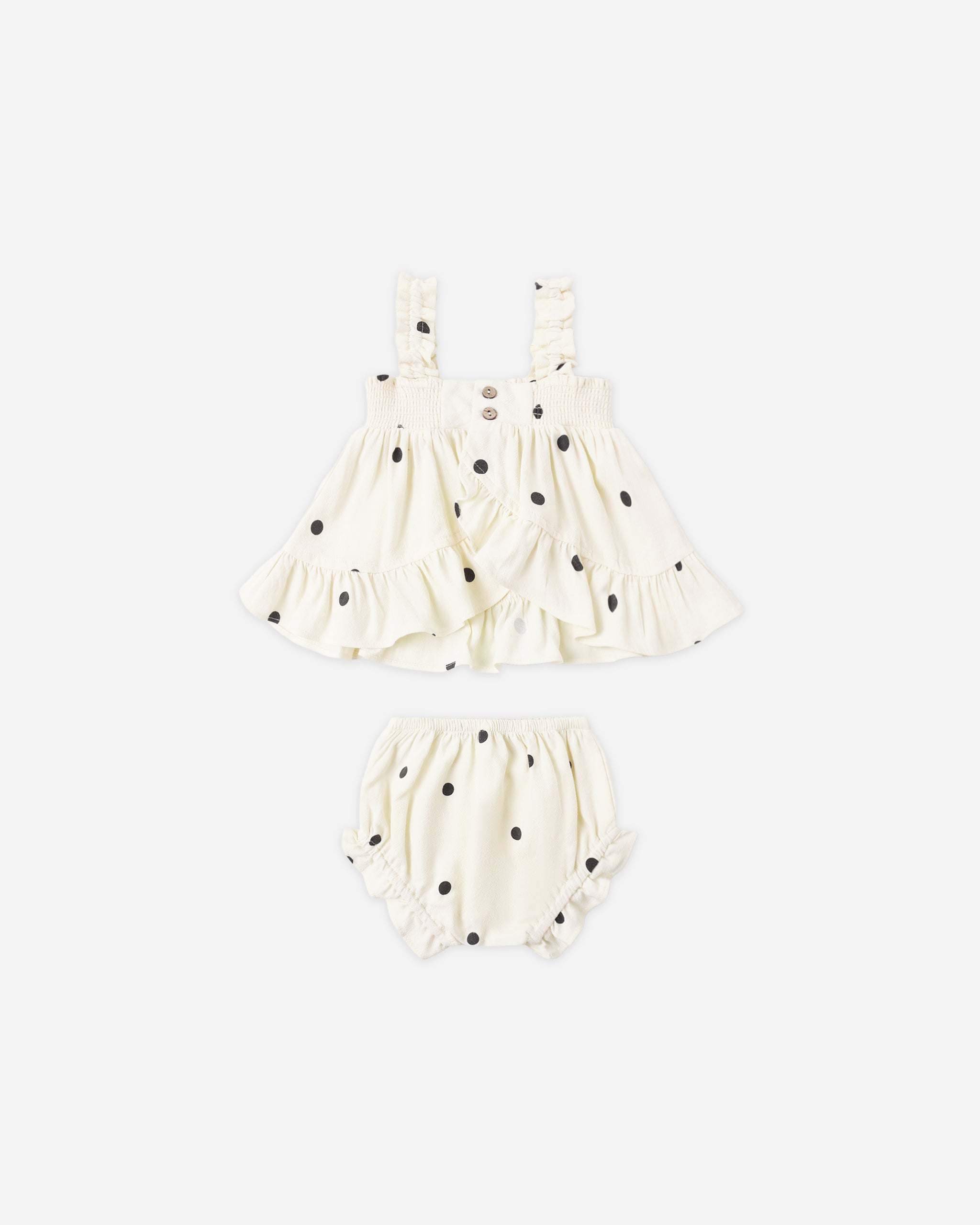 Lala Set Polka Dot - Rylee + Cru | Kids Clothes | Trendy Baby Clothes | Modern Infant Outfits |