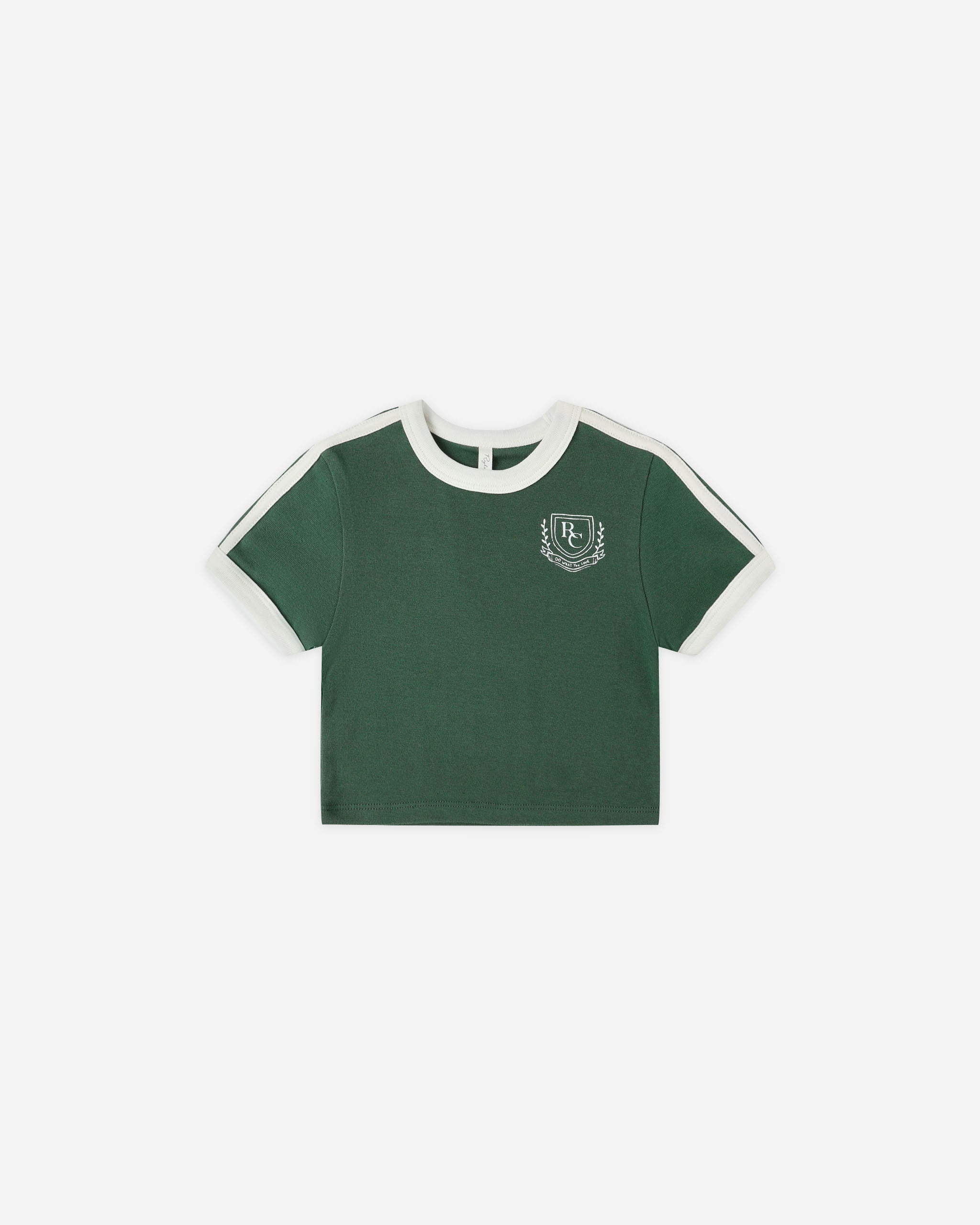 Jersey Tee || Green - Rylee + Cru | Kids Clothes | Trendy Baby Clothes | Modern Infant Outfits |