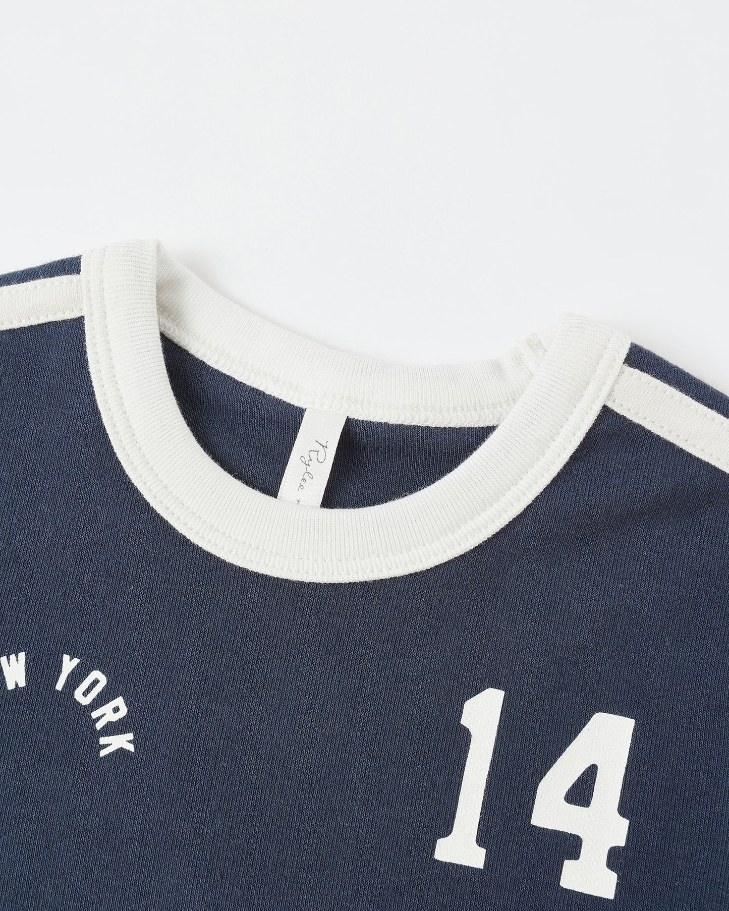 Baby Tee || Navy - Rylee + Cru | Kids Clothes | Trendy Baby Clothes | Modern Infant Outfits |