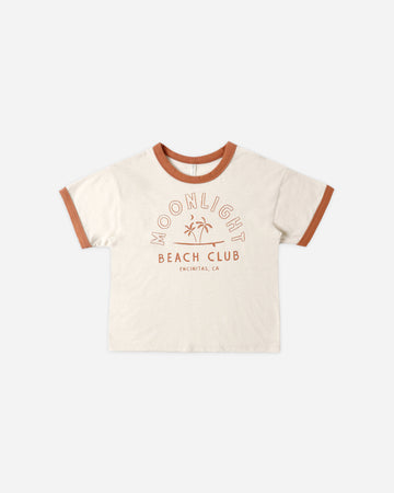 【レア】Girls Don't Cry LOGO RINGER BABY TEE Ringer Tee Moonlight – Rylee + Cru