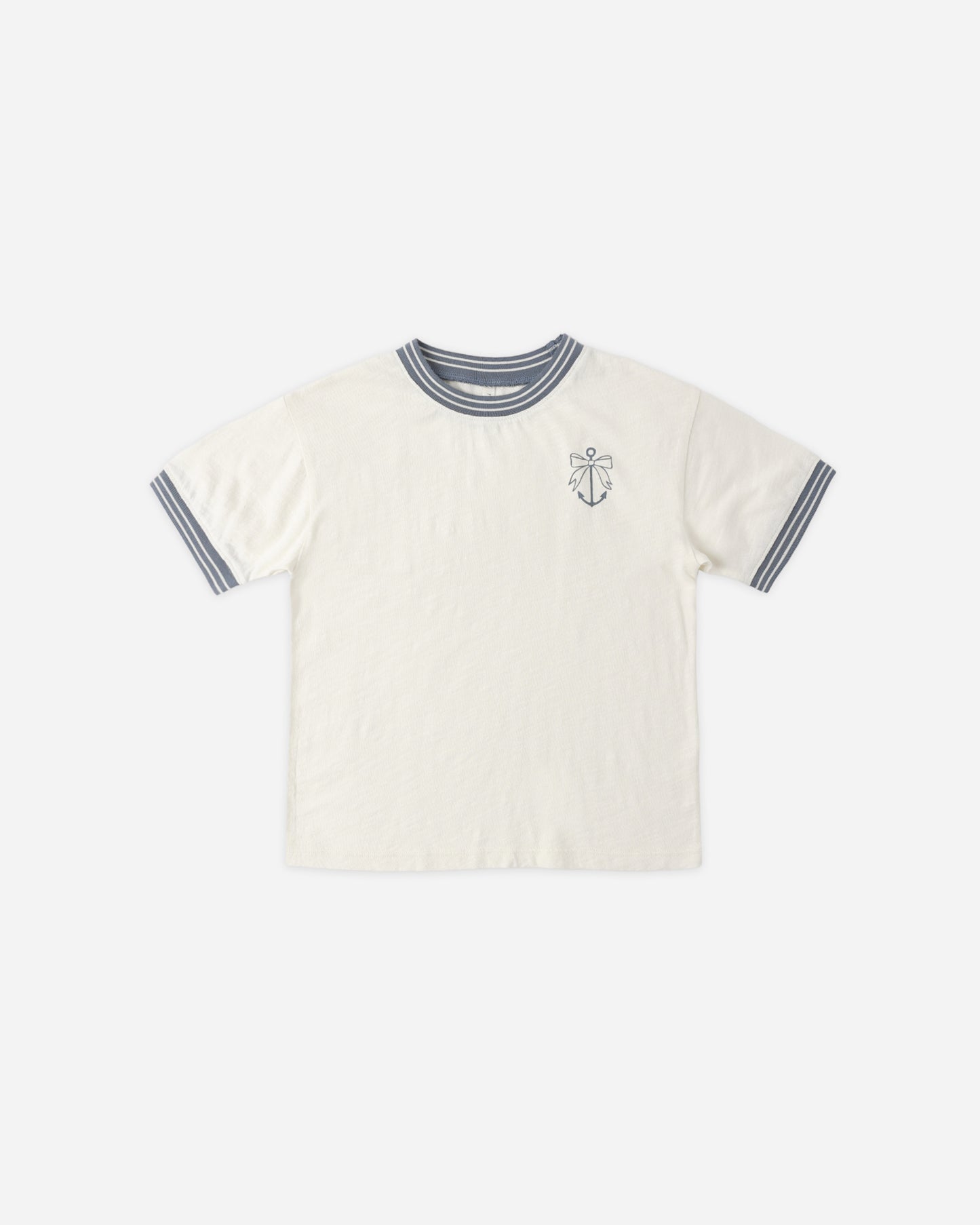Ringer Tee Anchor Bow
