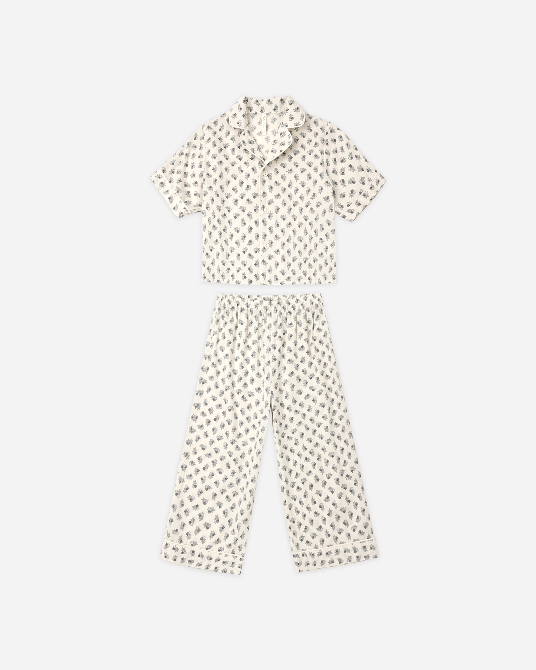 Woven Pajama Set Vintage Fleur - Rylee + Cru | Kids Clothes | Trendy Baby Clothes | Modern Infant Outfits |